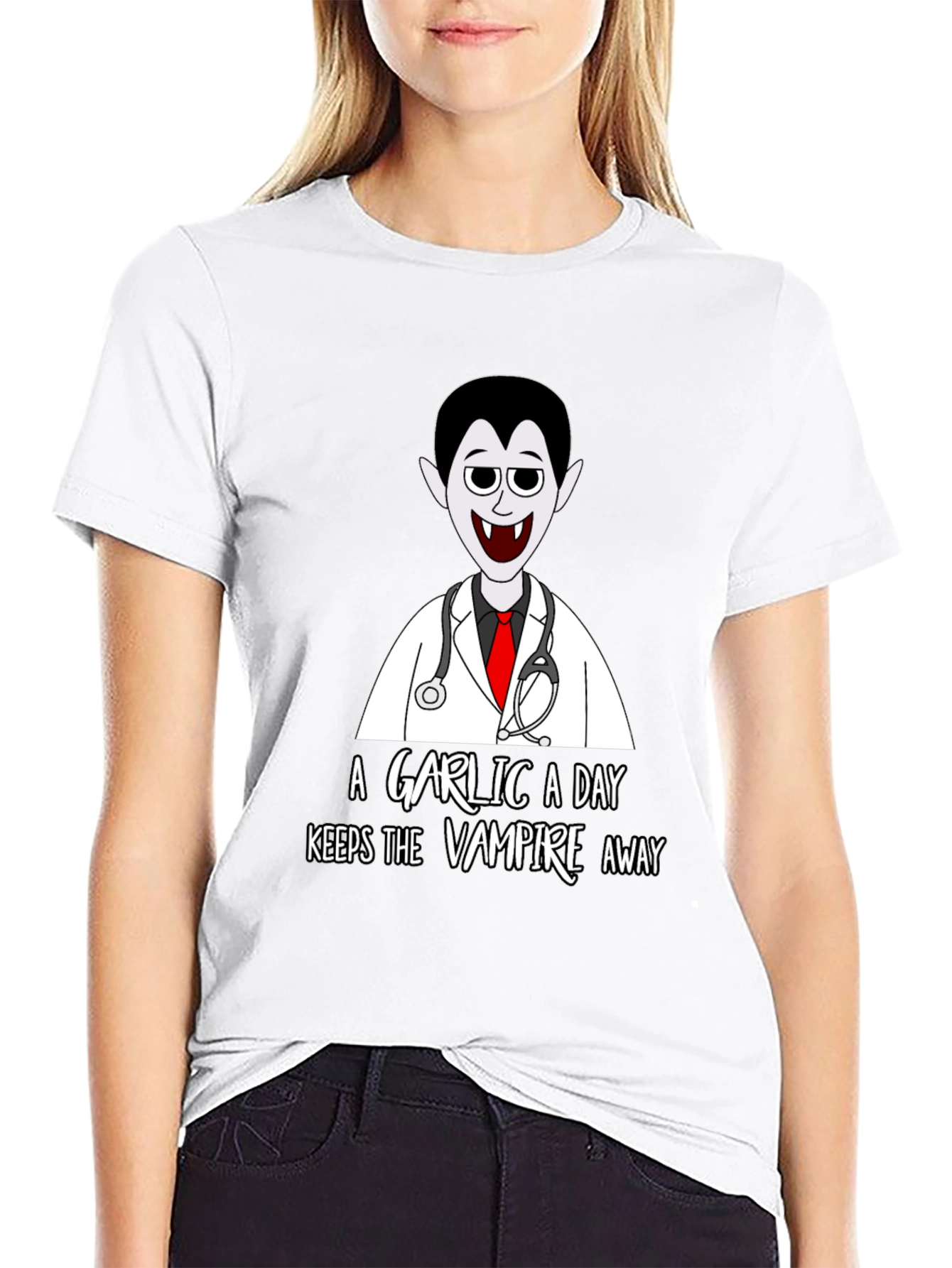 Garlic Vampire Doctor T-Shirt