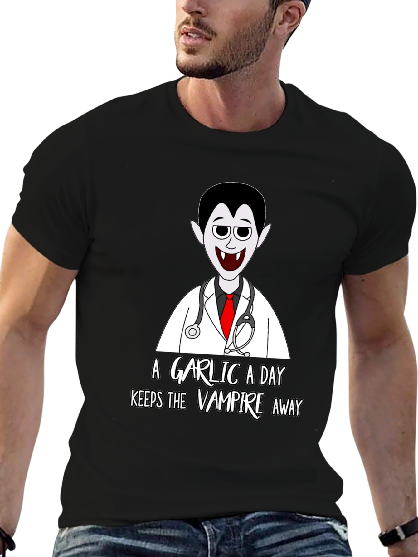 Garlic Vampire Doctor T-Shirt