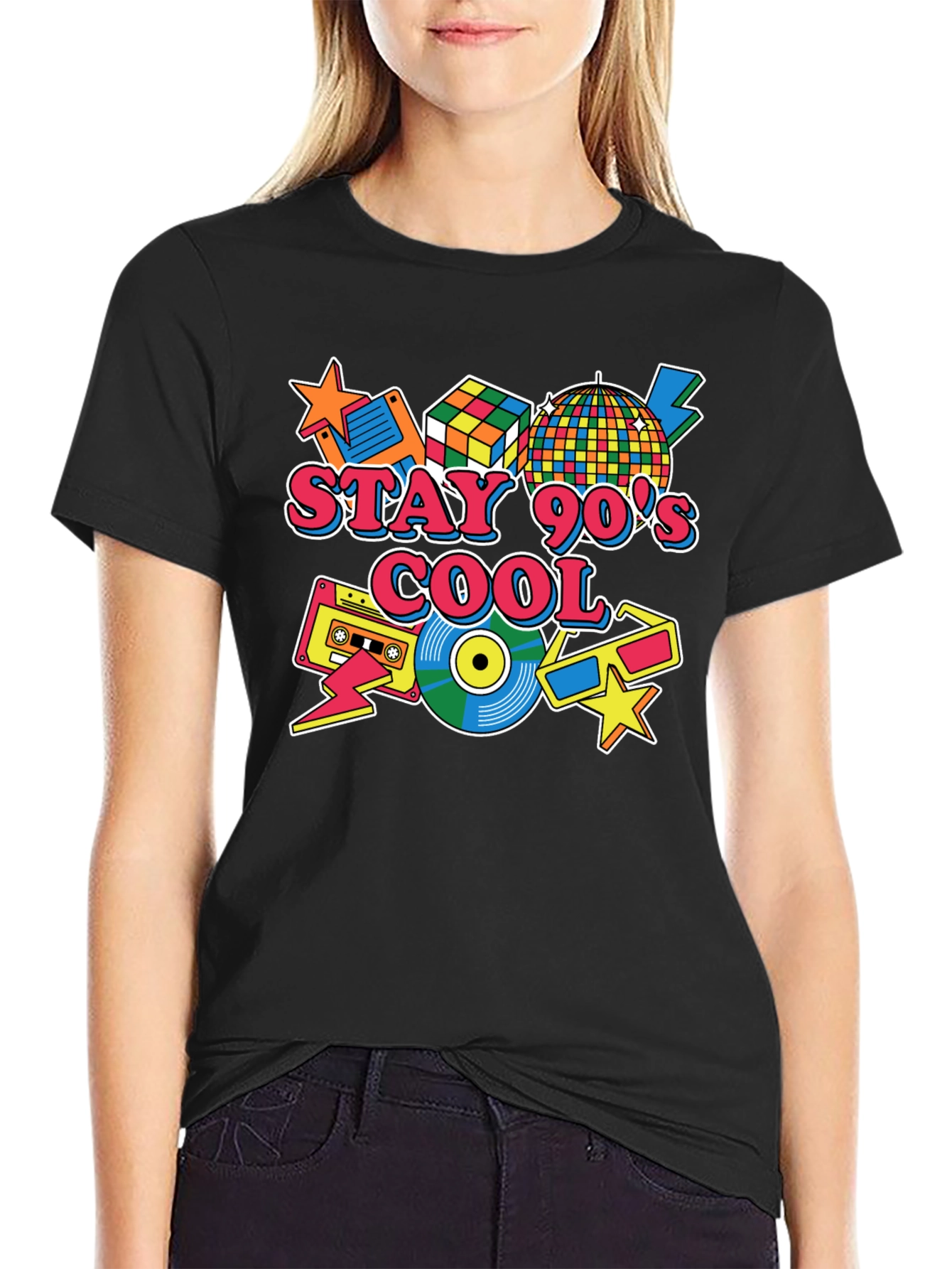 Stay 90s Cool Graphic T-Shirt