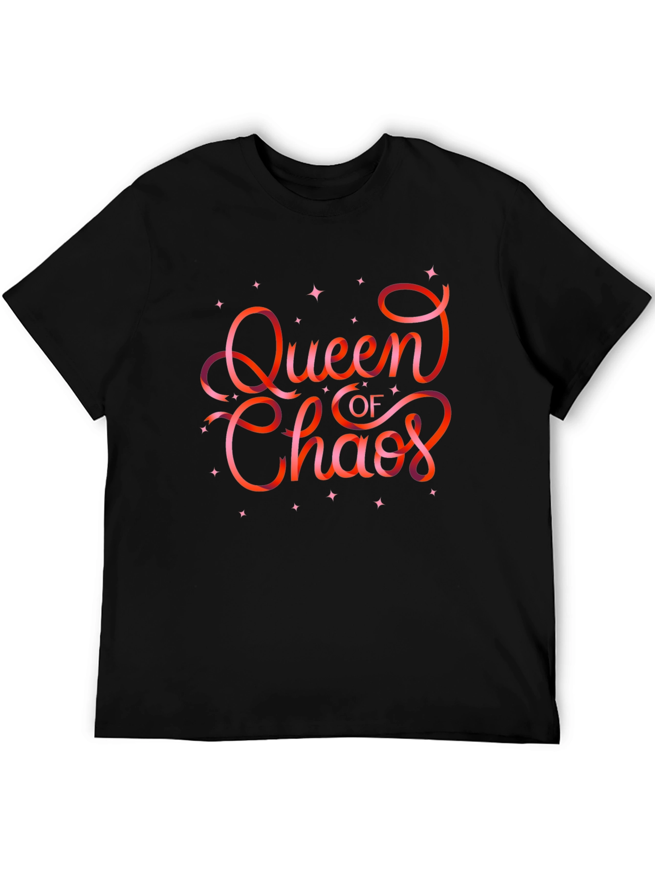 Queen of Chaos Graphic Print T-Shirt