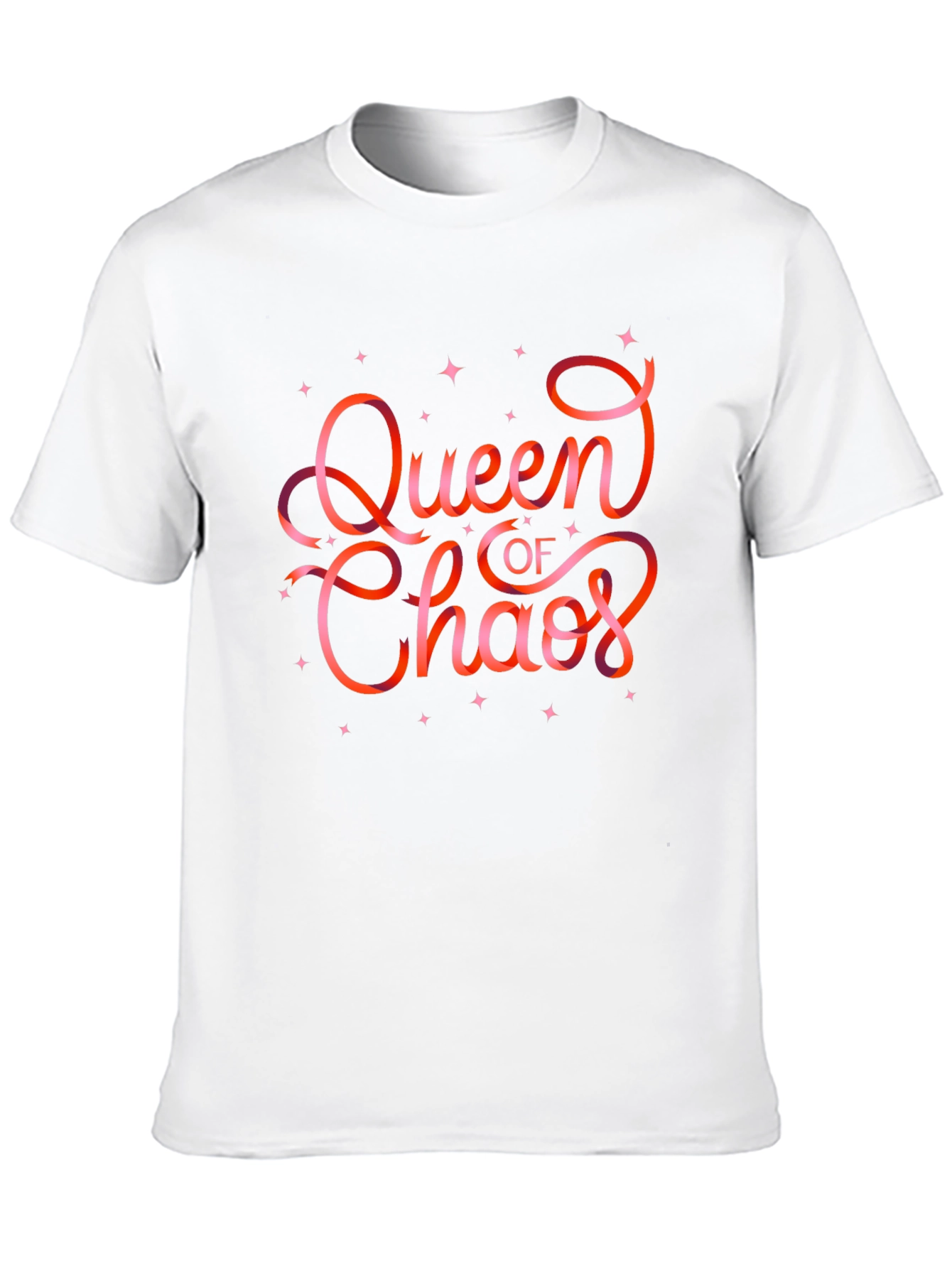Queen of Chaos Graphic Print T-Shirt