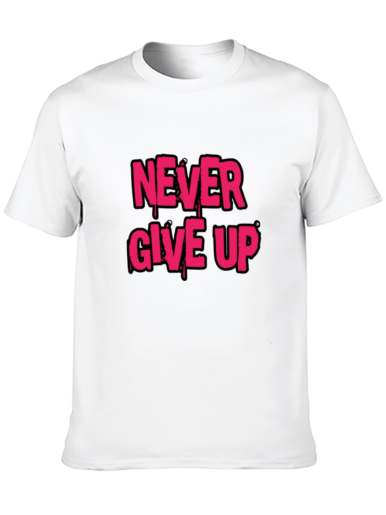 Never Give Up Graphic Tee