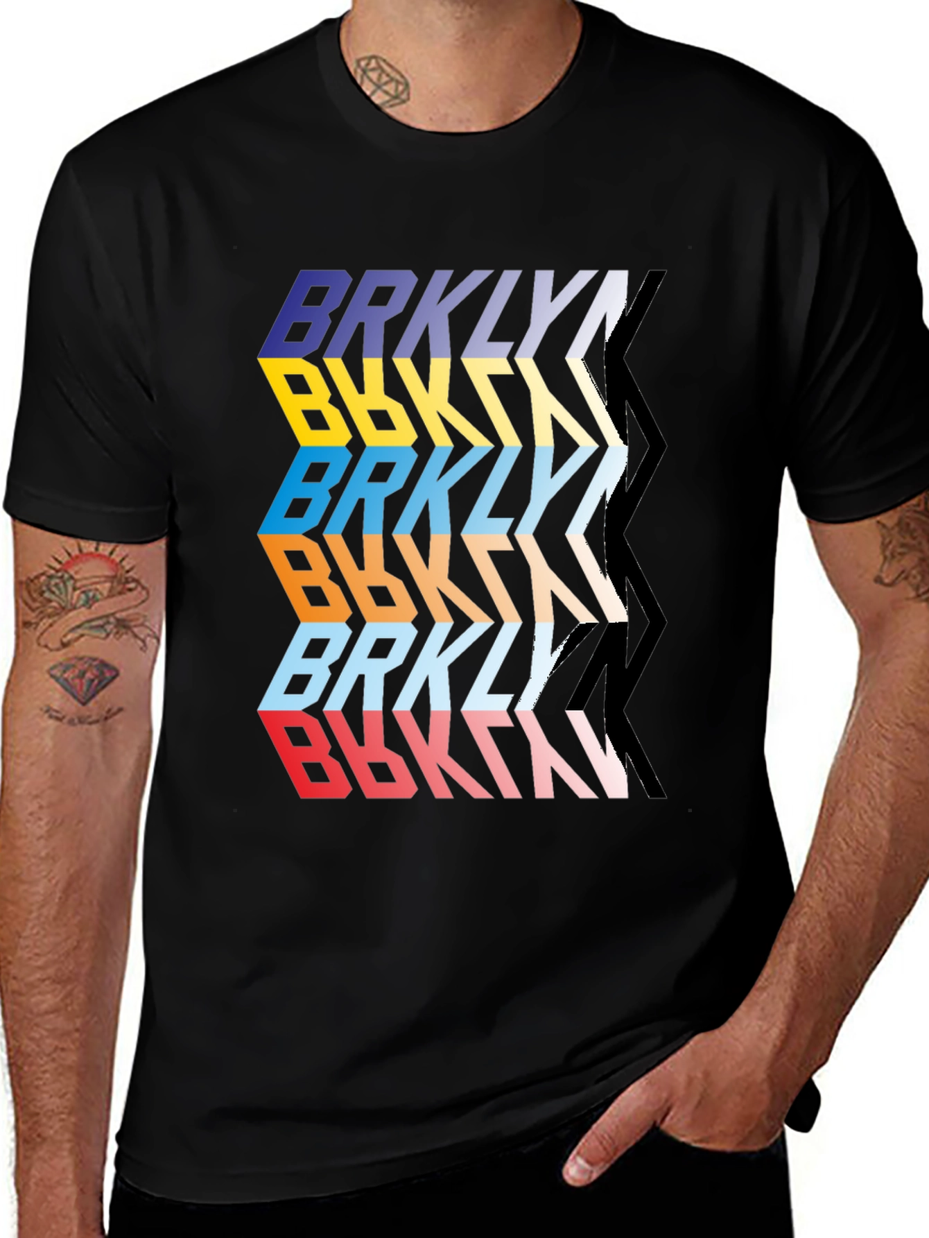 Retro BRKLYN Graphic T-Shirt - Stylish and Unique