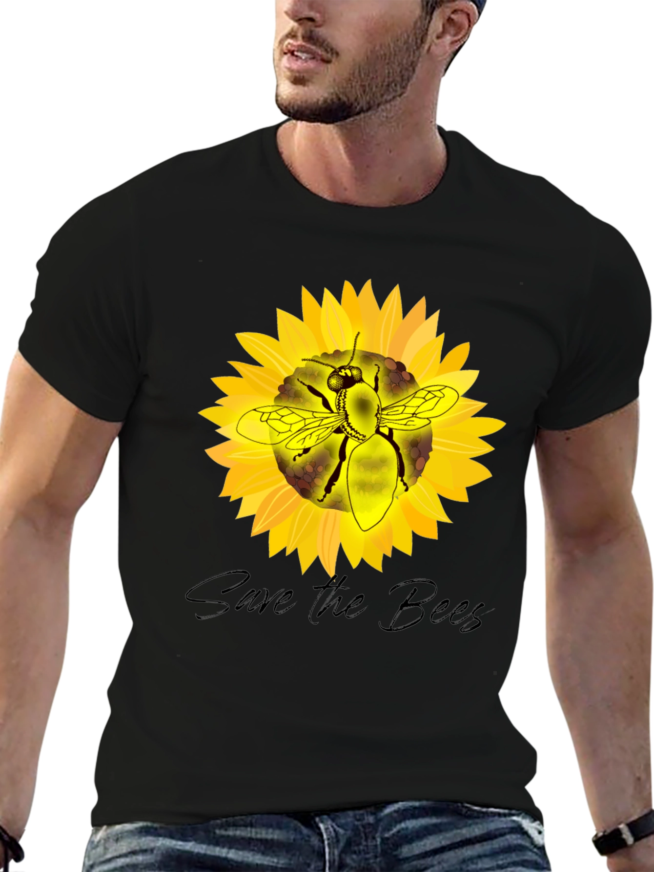 Save the Bees Graphic T-Shirt