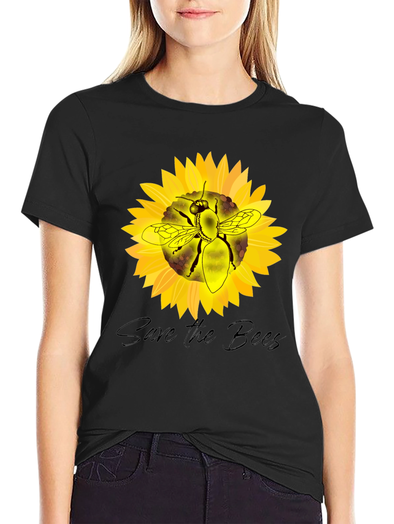 Save the Bees Graphic T-Shirt