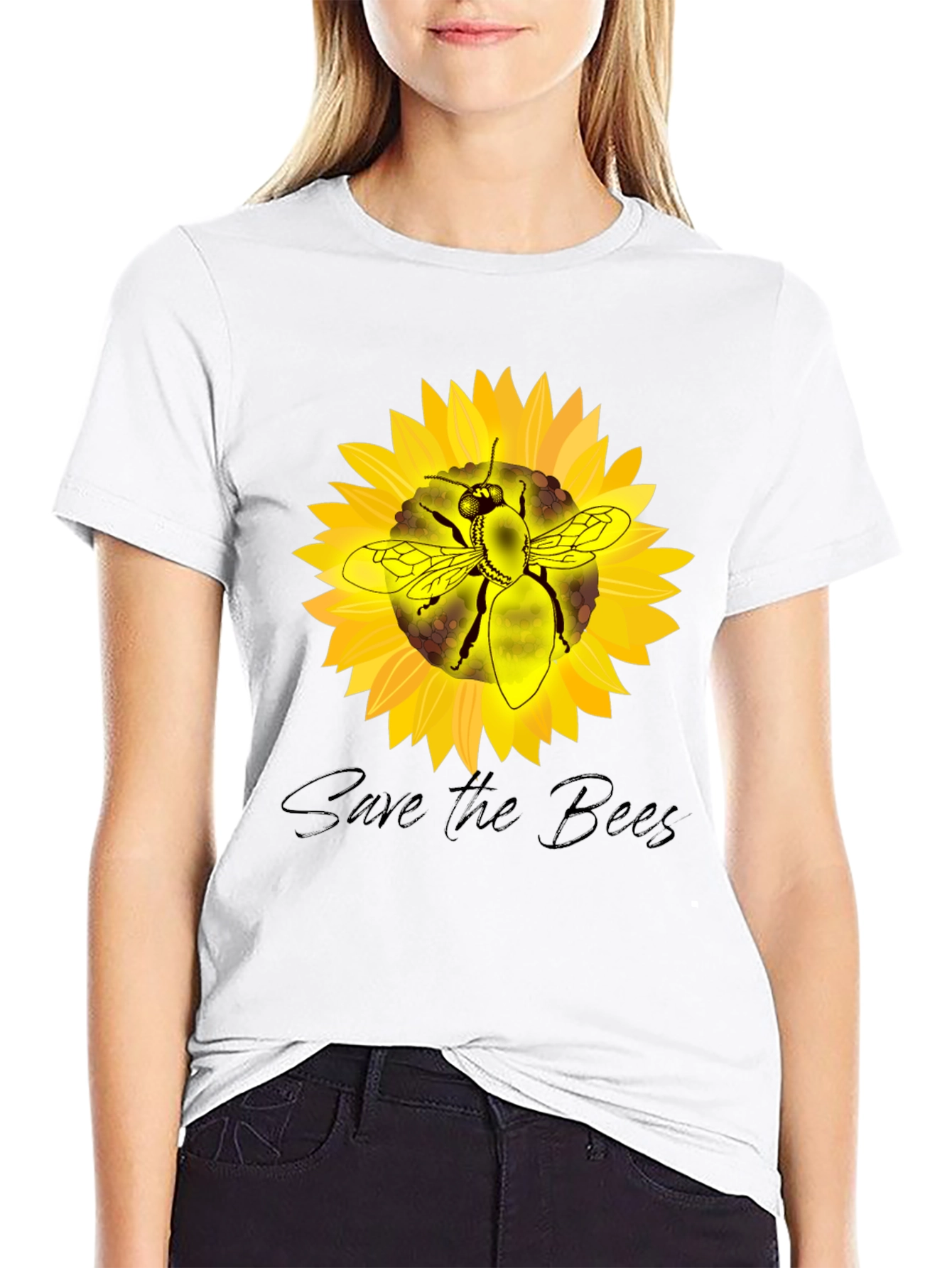 Save the Bees Graphic T-Shirt