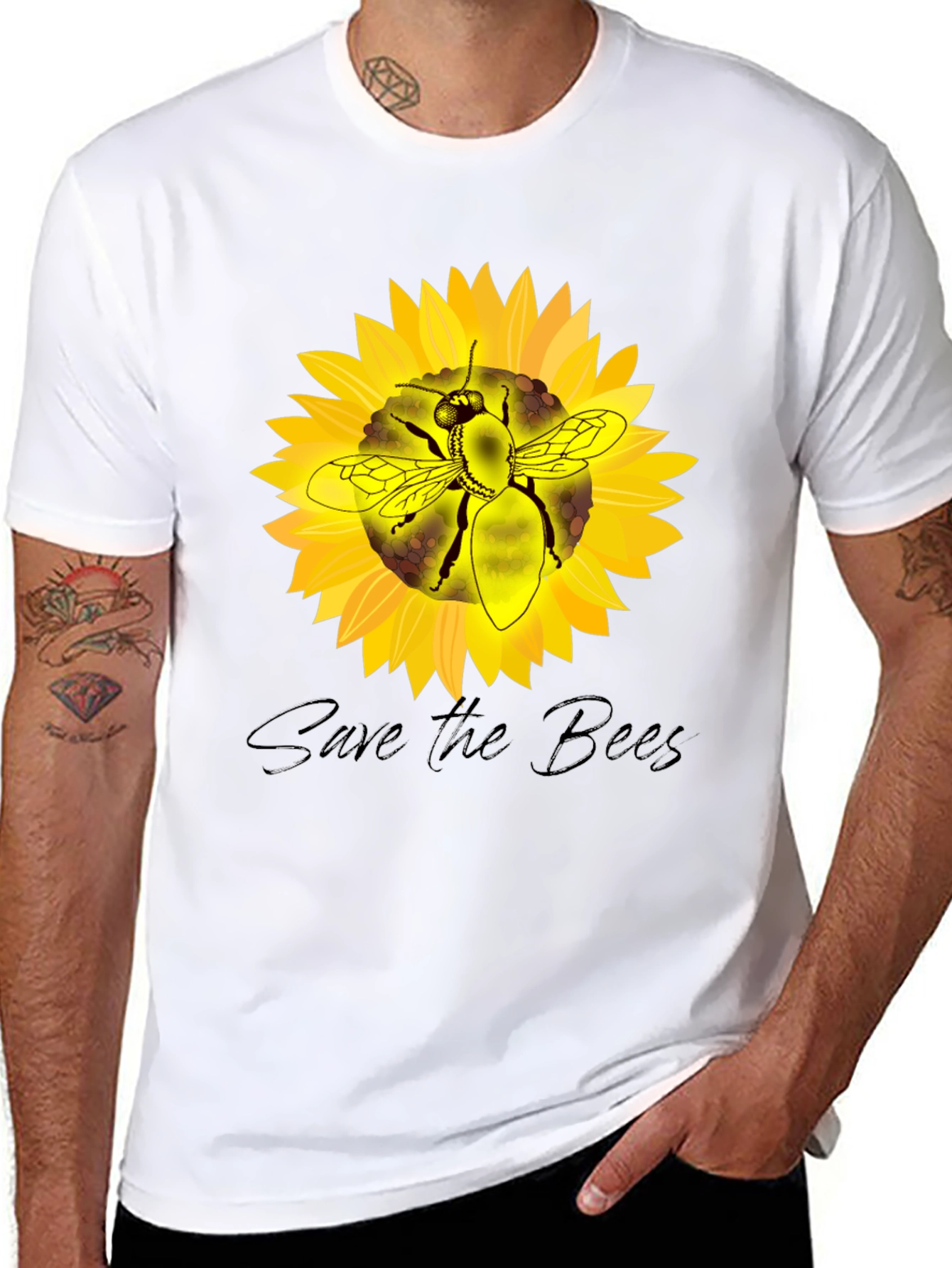 Save the Bees Graphic T-Shirt