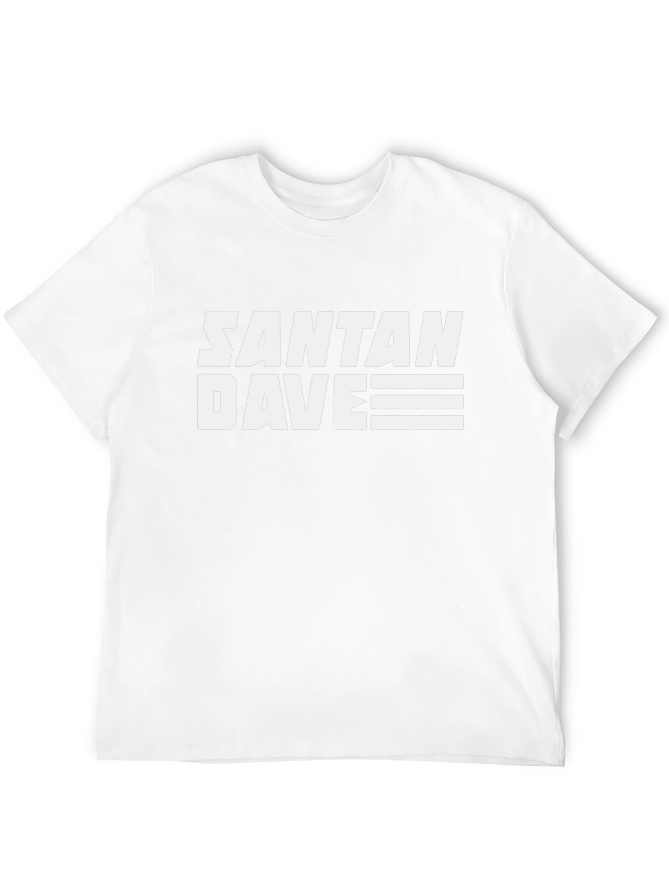 Santana Dave Graphic T-Shirt - Black Cotton Tee