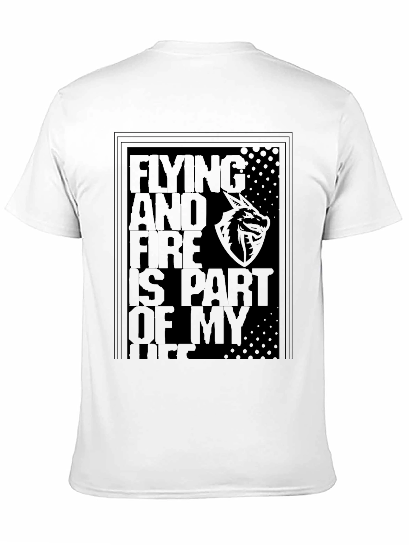 Dragon Life Black T-Shirt