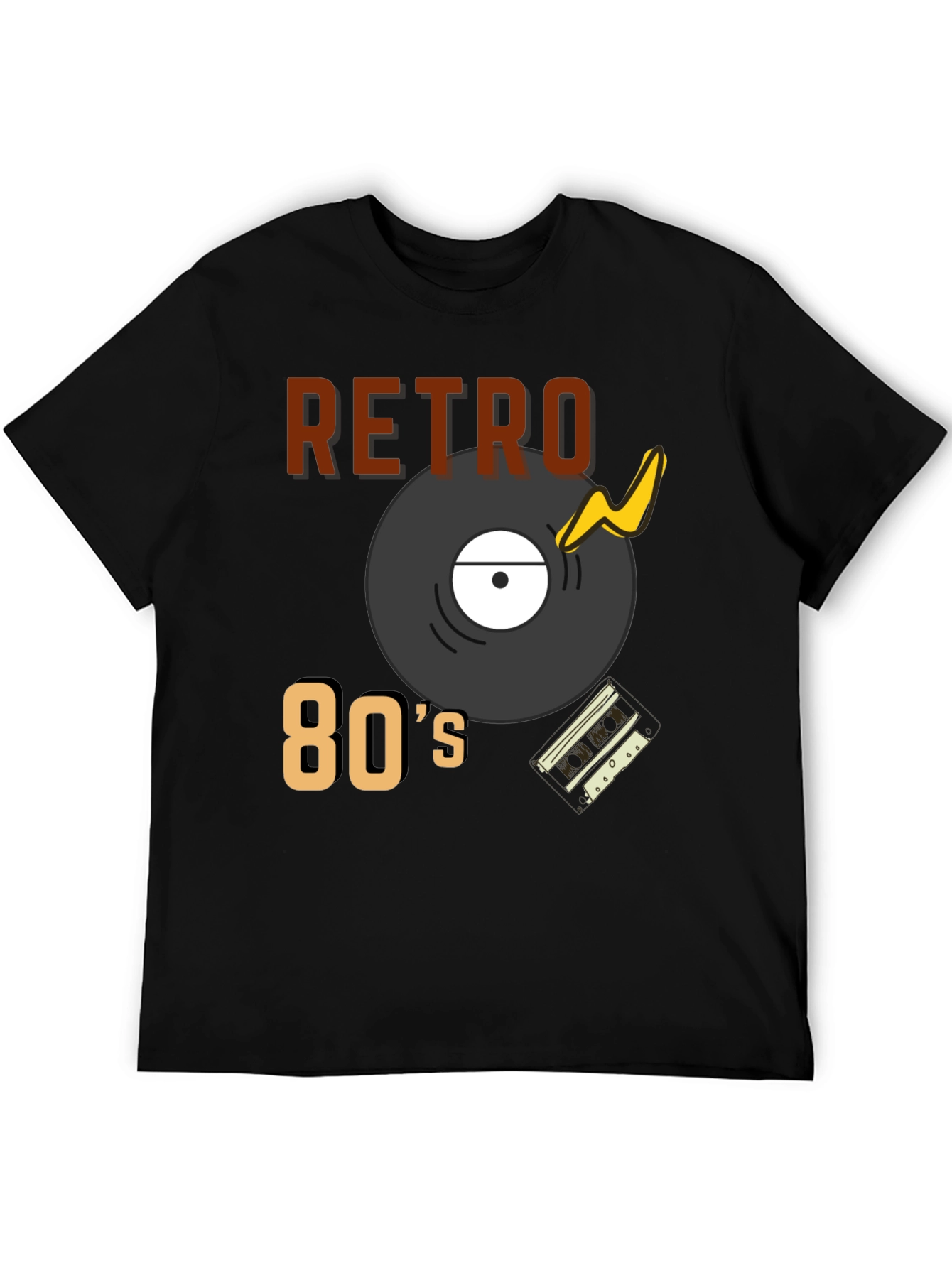Retro 80s Style Graphic Tee