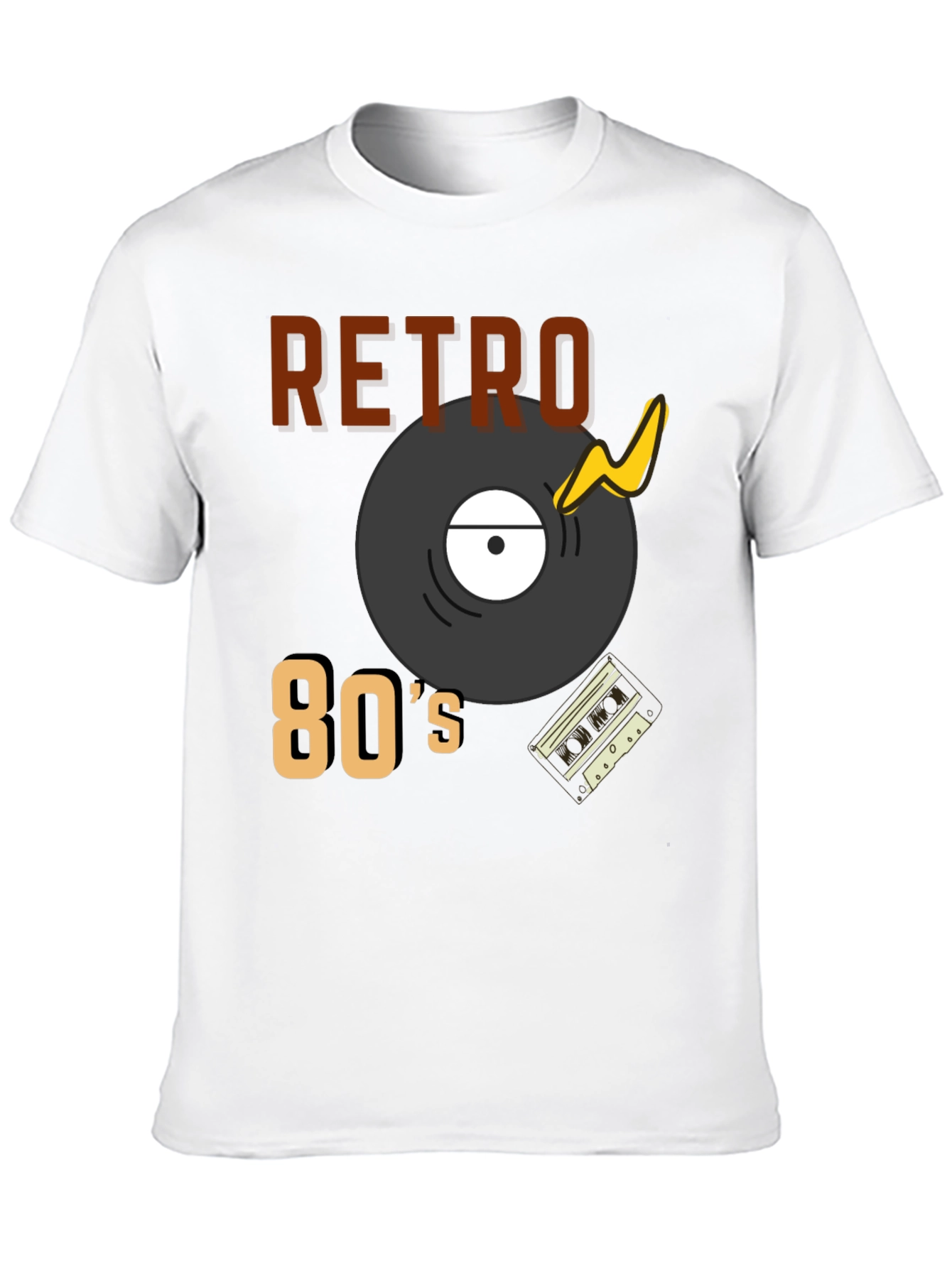 Retro 80s Style Graphic Tee