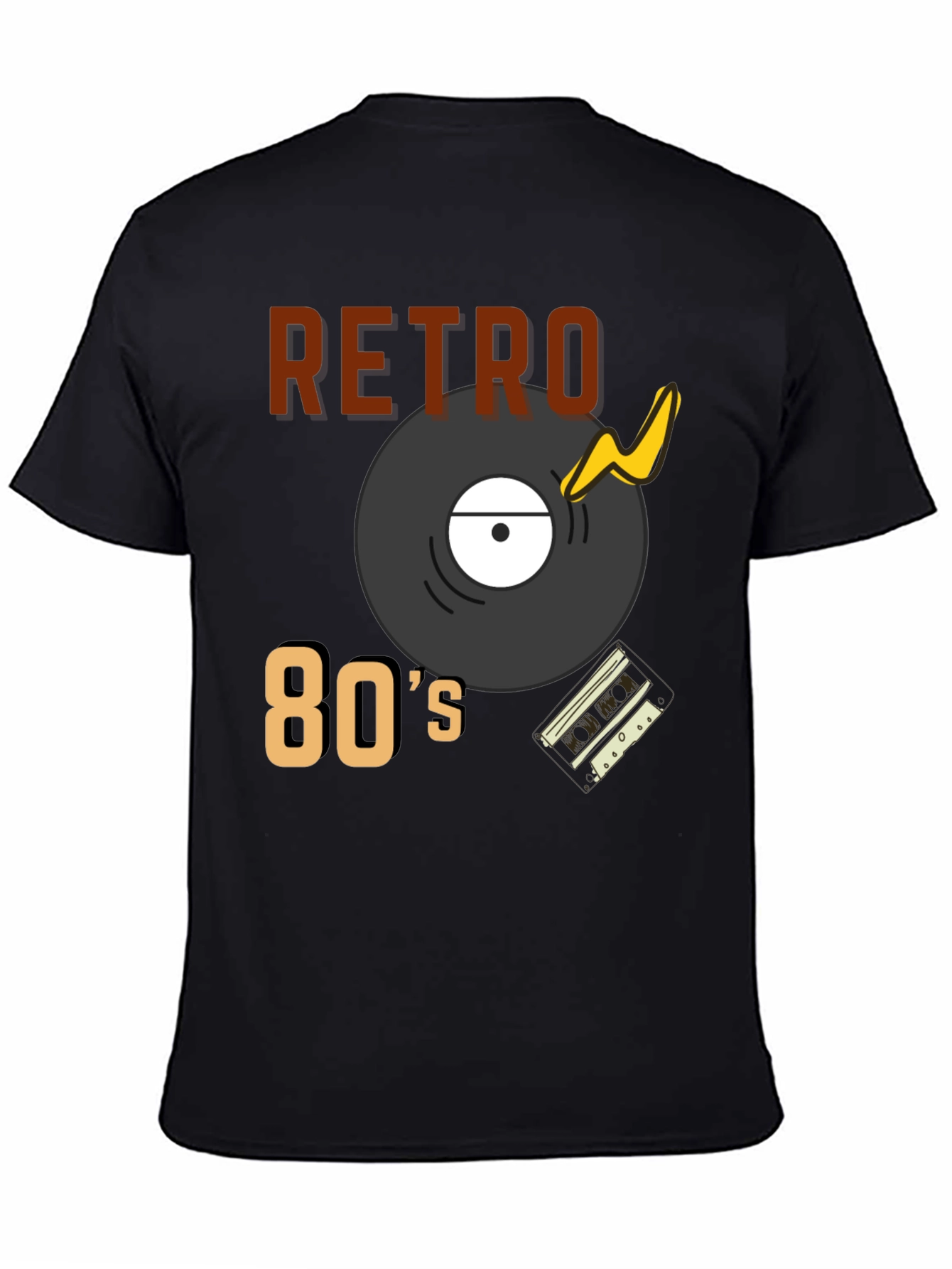 Retro 80s Style Graphic Tee