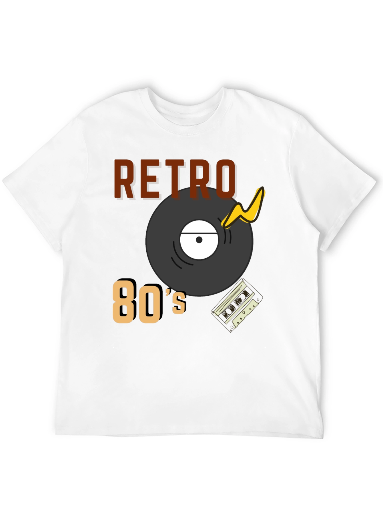 Retro 80s Style Graphic Tee