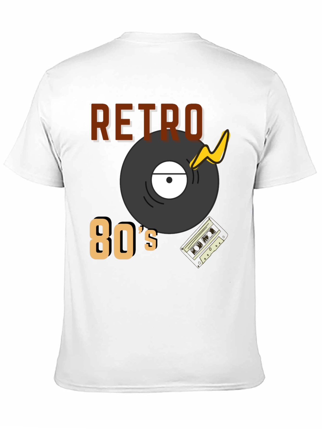 Retro 80s Style Graphic Tee