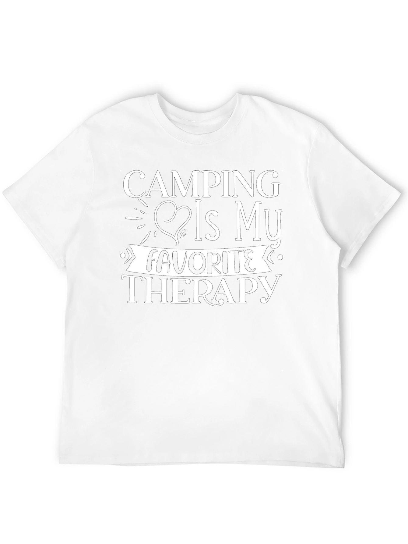 Camping is My Favorite Therapy T-Shirt