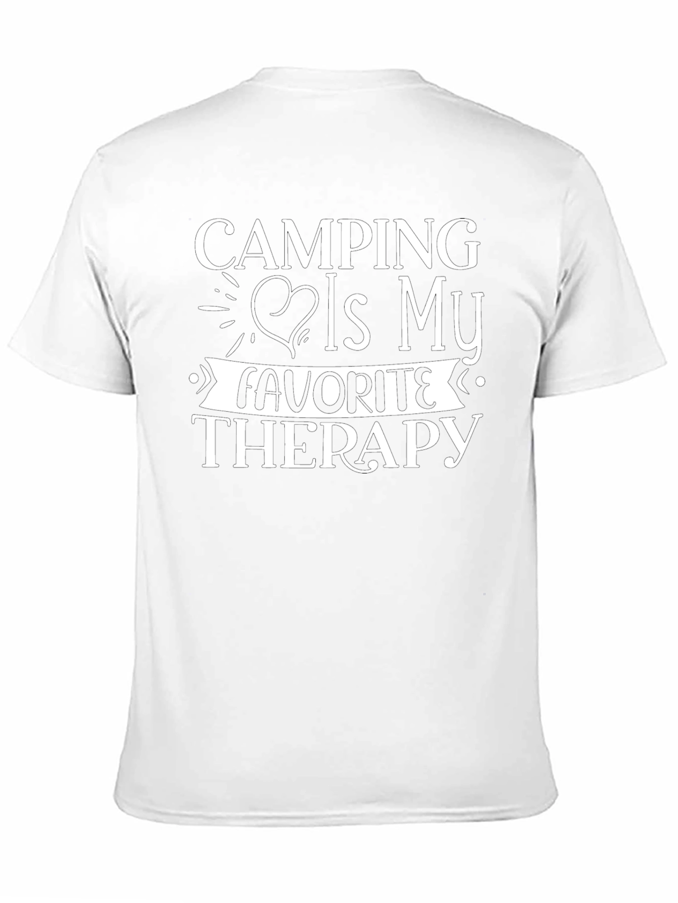 Camping is My Favorite Therapy T-Shirt