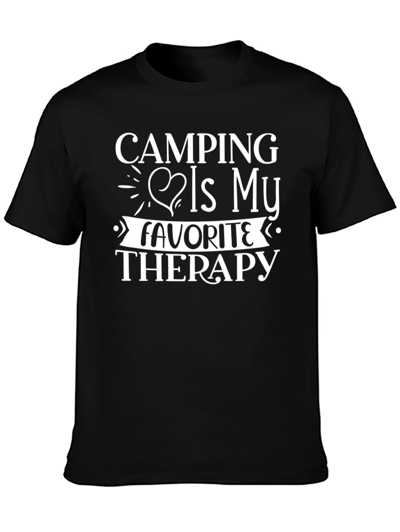 Camping is My Favorite Therapy T-Shirt
