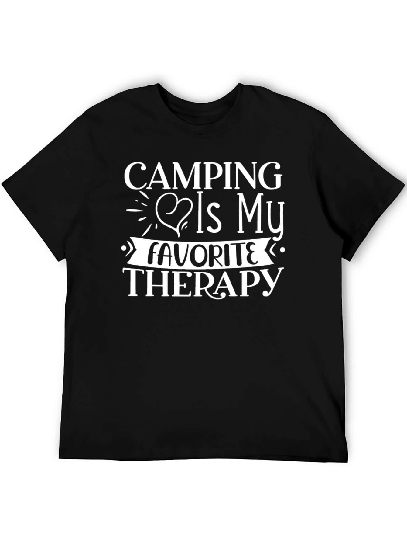 Camping is My Favorite Therapy T-Shirt