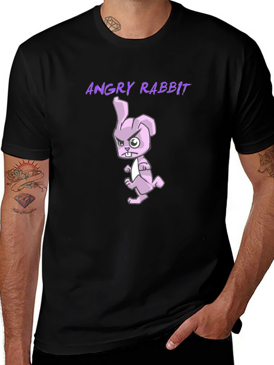 Angry Rabbit Graphic T-Shirt
