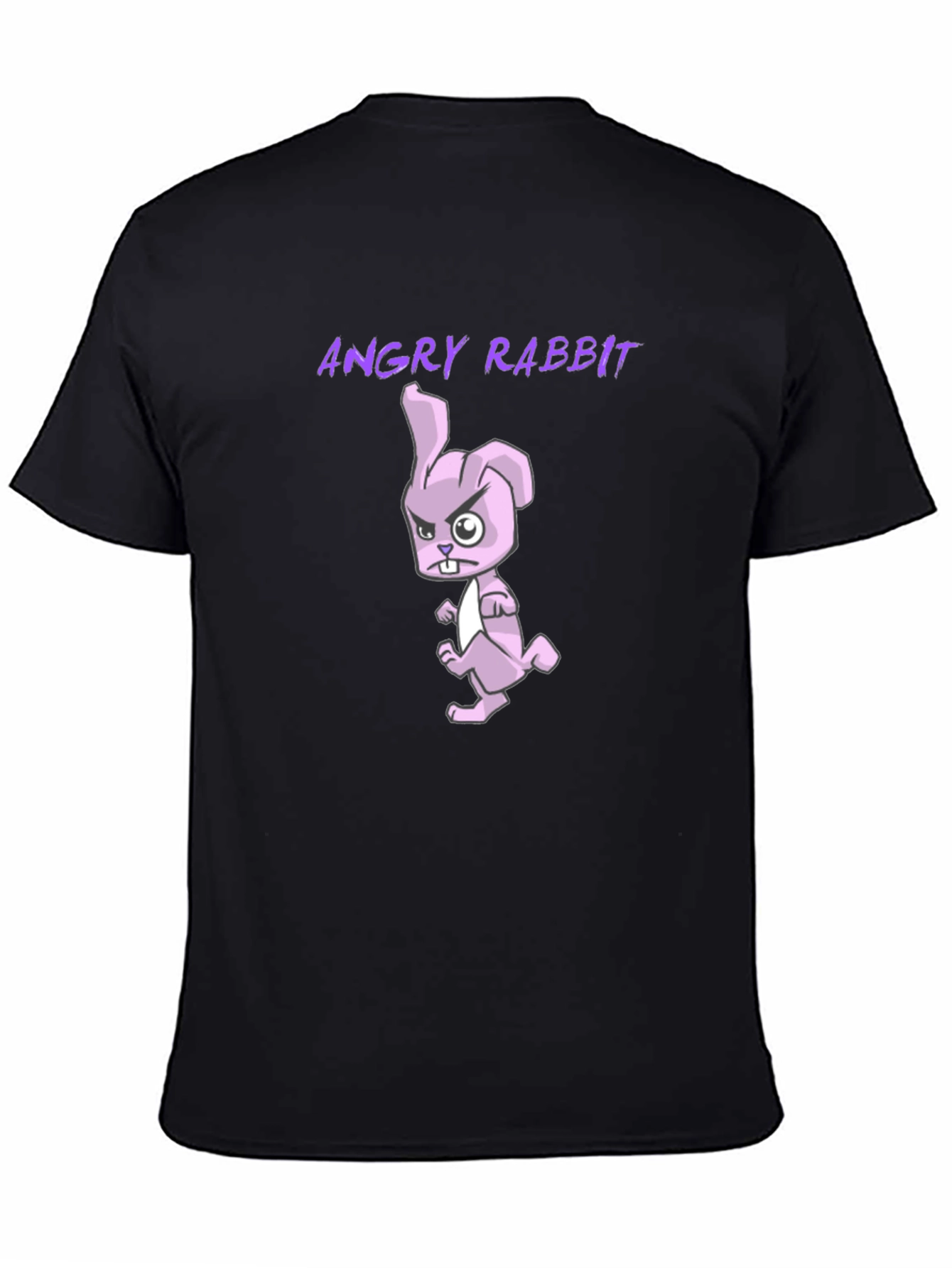 Angry Rabbit Graphic T-Shirt