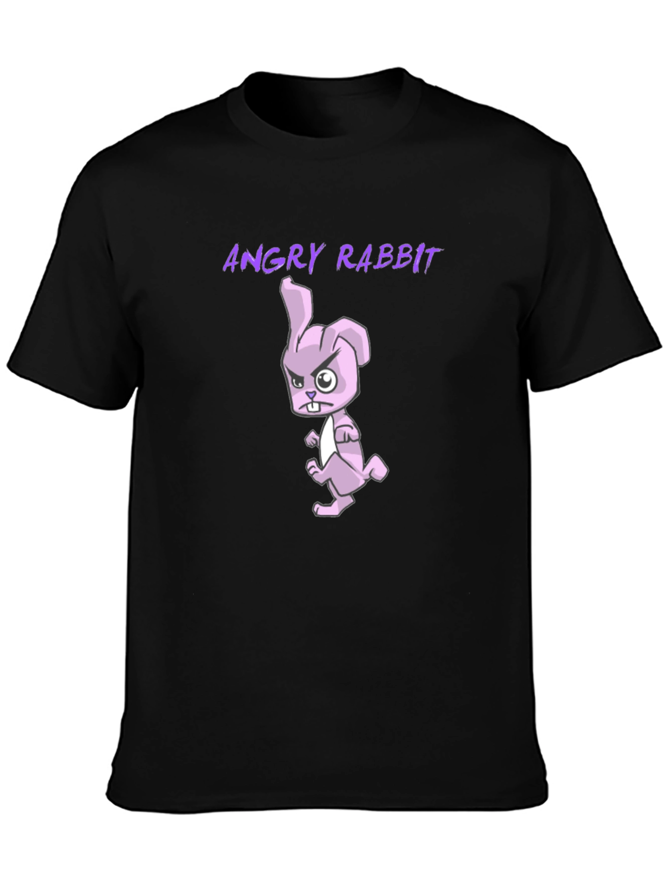 Angry Rabbit Graphic T-Shirt