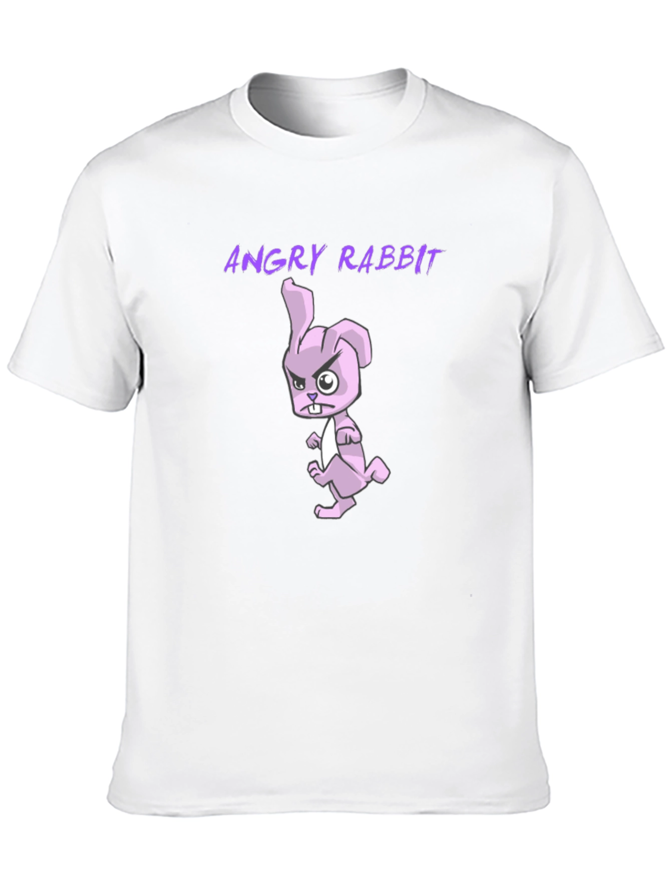 Angry Rabbit Graphic T-Shirt