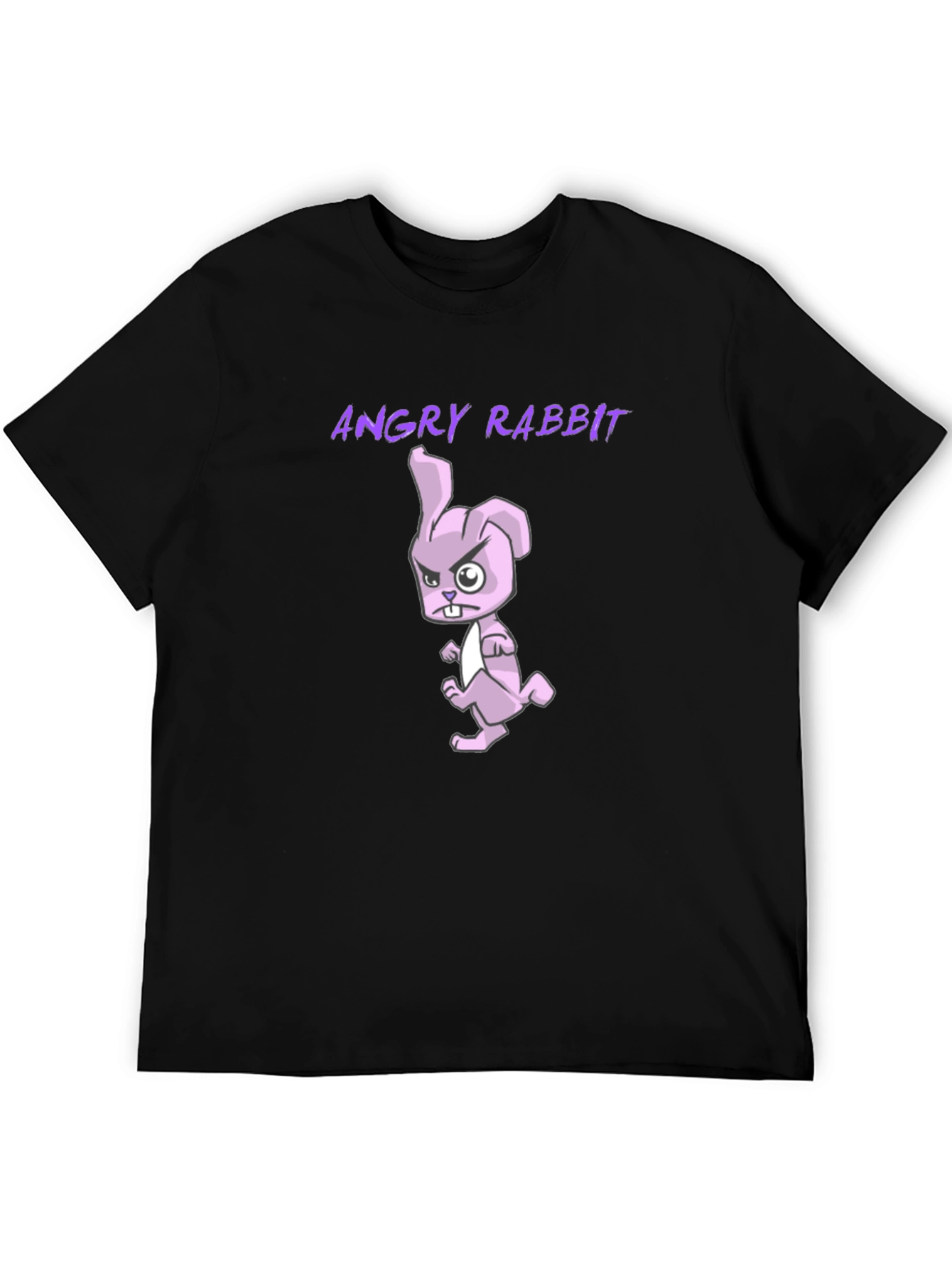 Angry Rabbit Graphic T-Shirt