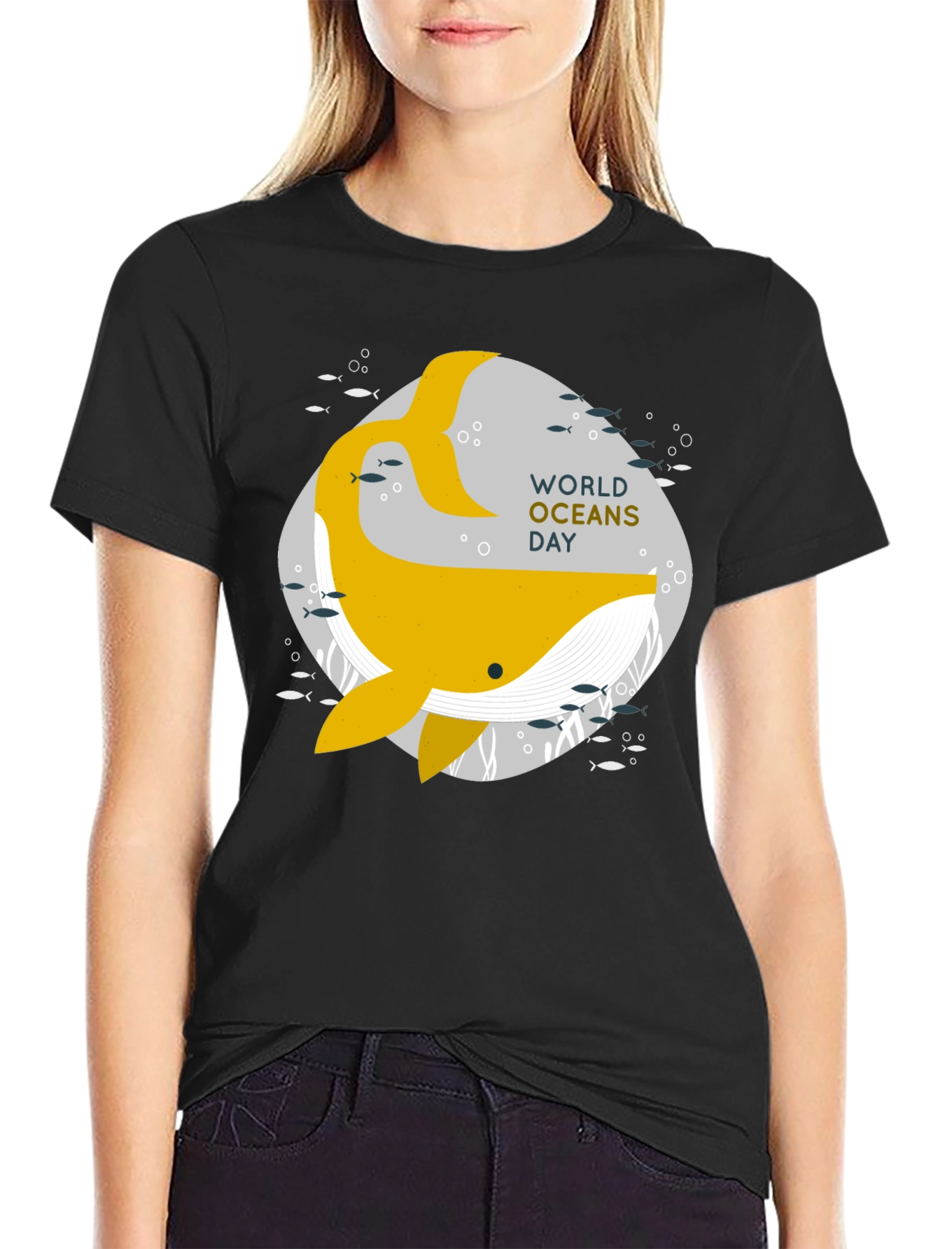 World Oceans Day Whale T-Shirt