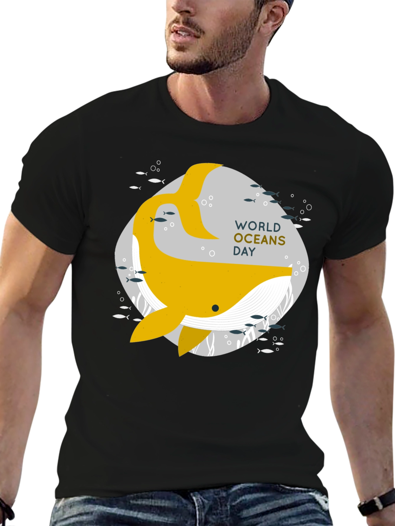 World Oceans Day Whale T-Shirt