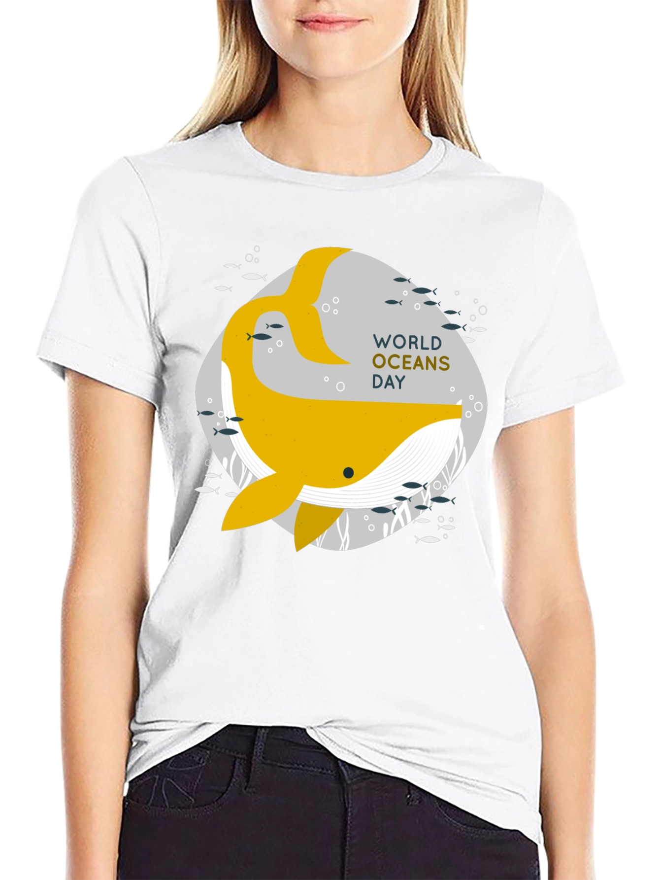 World Oceans Day Whale T-Shirt