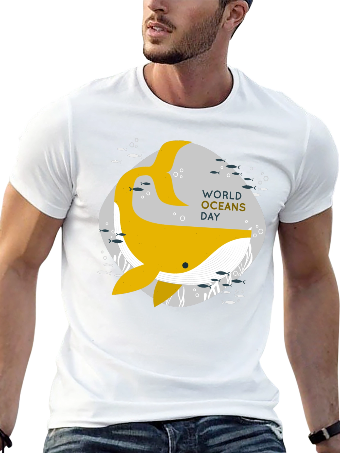 World Oceans Day Whale T-Shirt