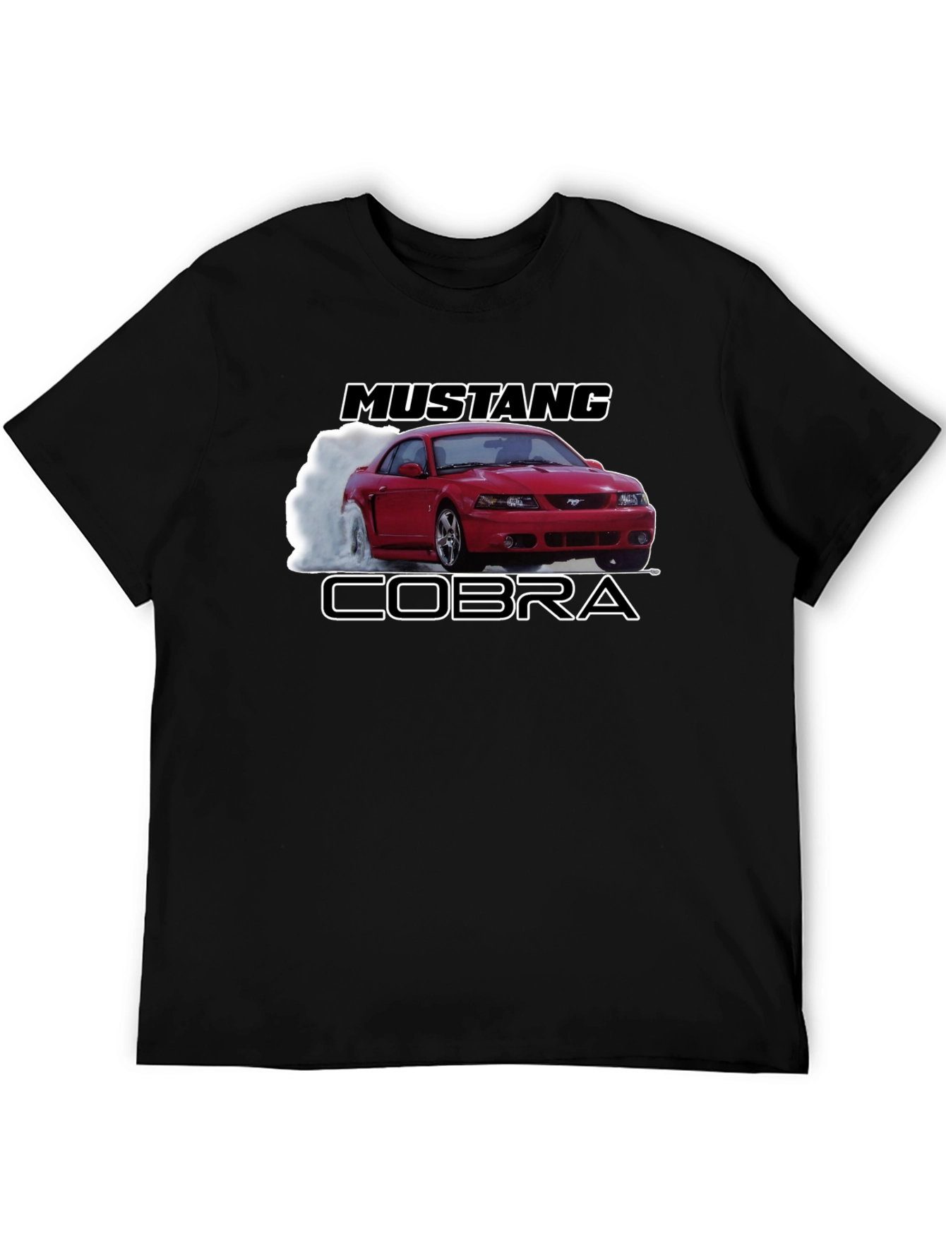 Mustang Cobra Graphic Tee - Black