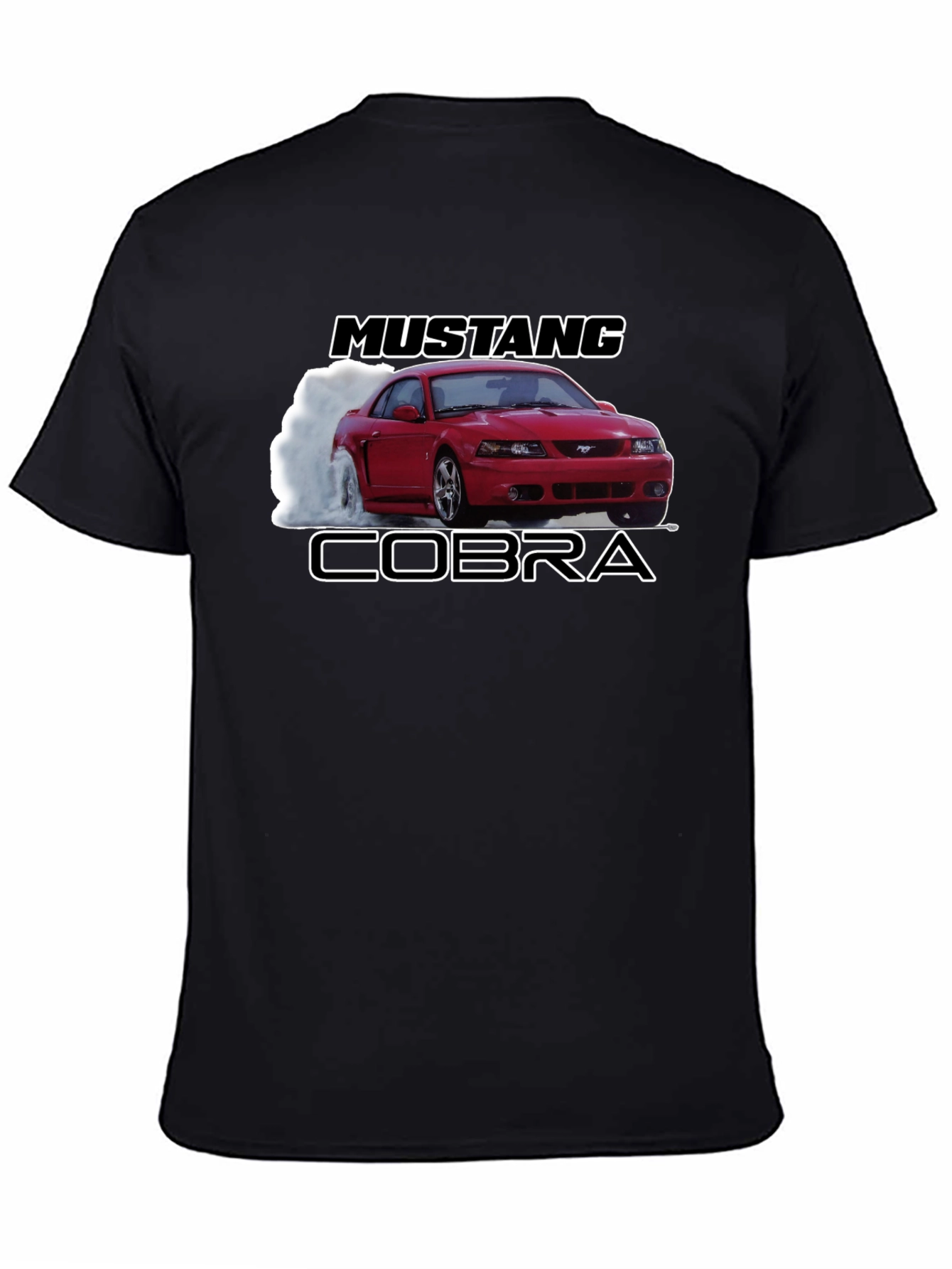 Mustang Cobra Graphic Tee - Black