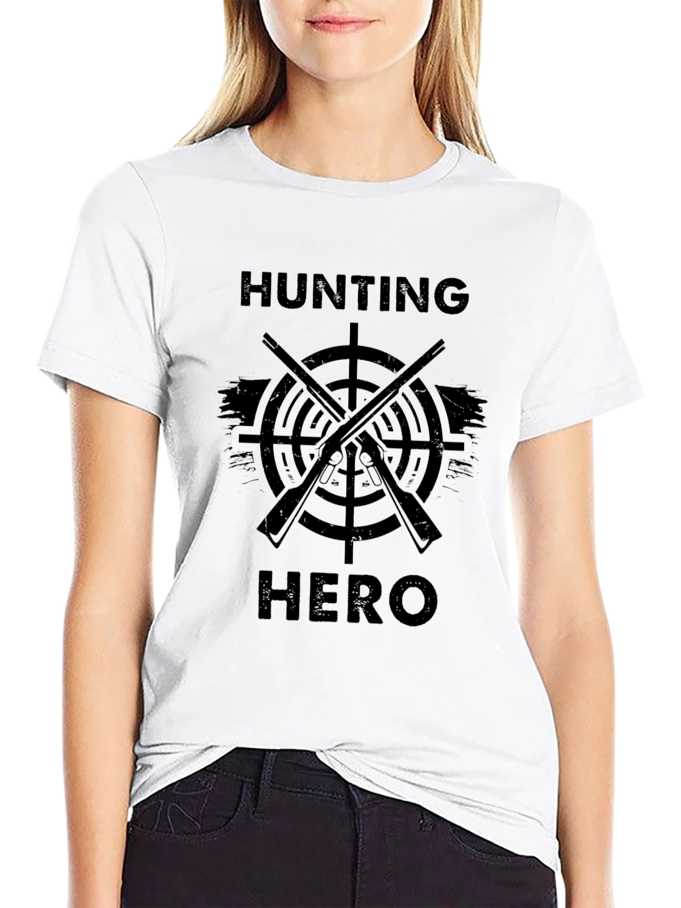 Hunting Hero Black T-Shirt