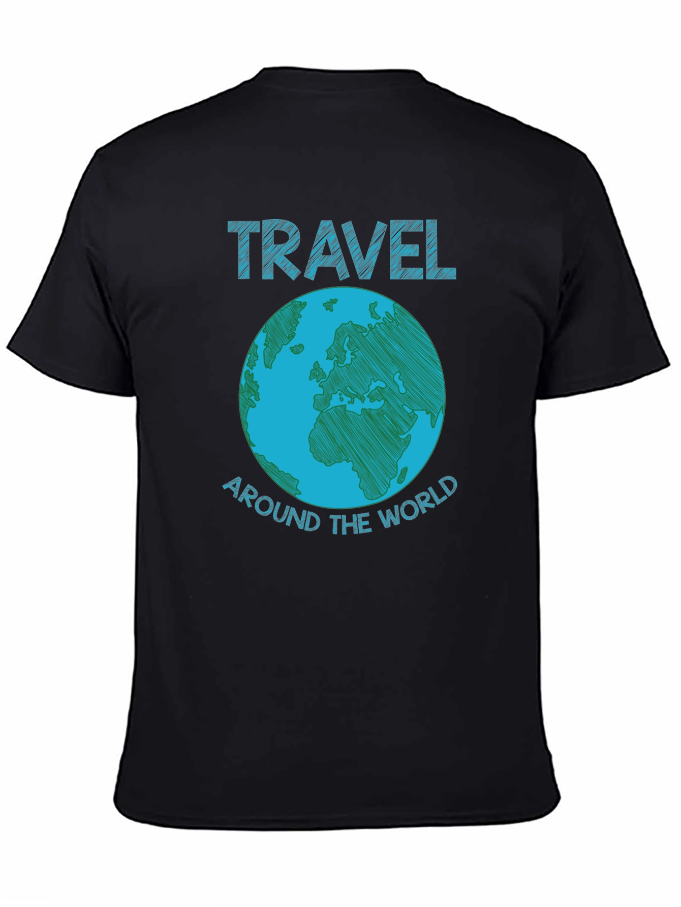 Travel Around the World Graphic T-Shirt