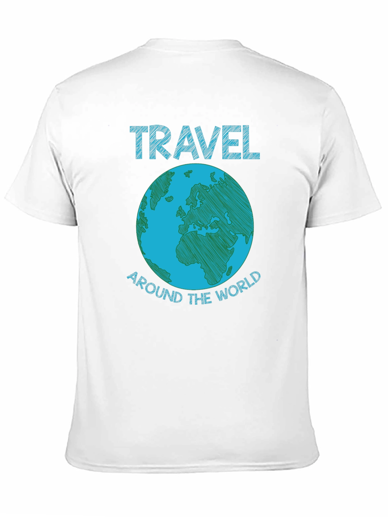 Travel Around the World Graphic T-Shirt