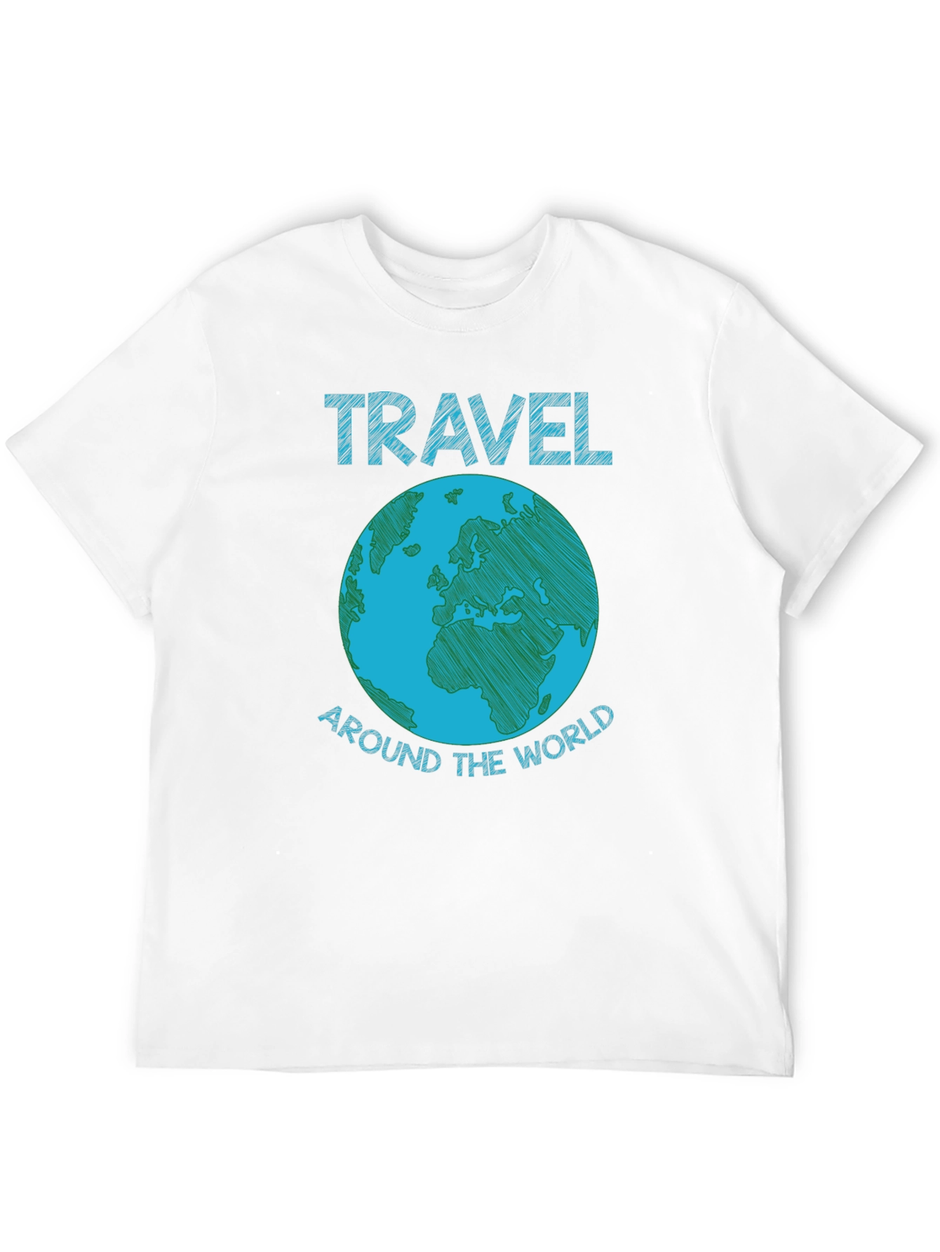 Travel Around the World Graphic T-Shirt
