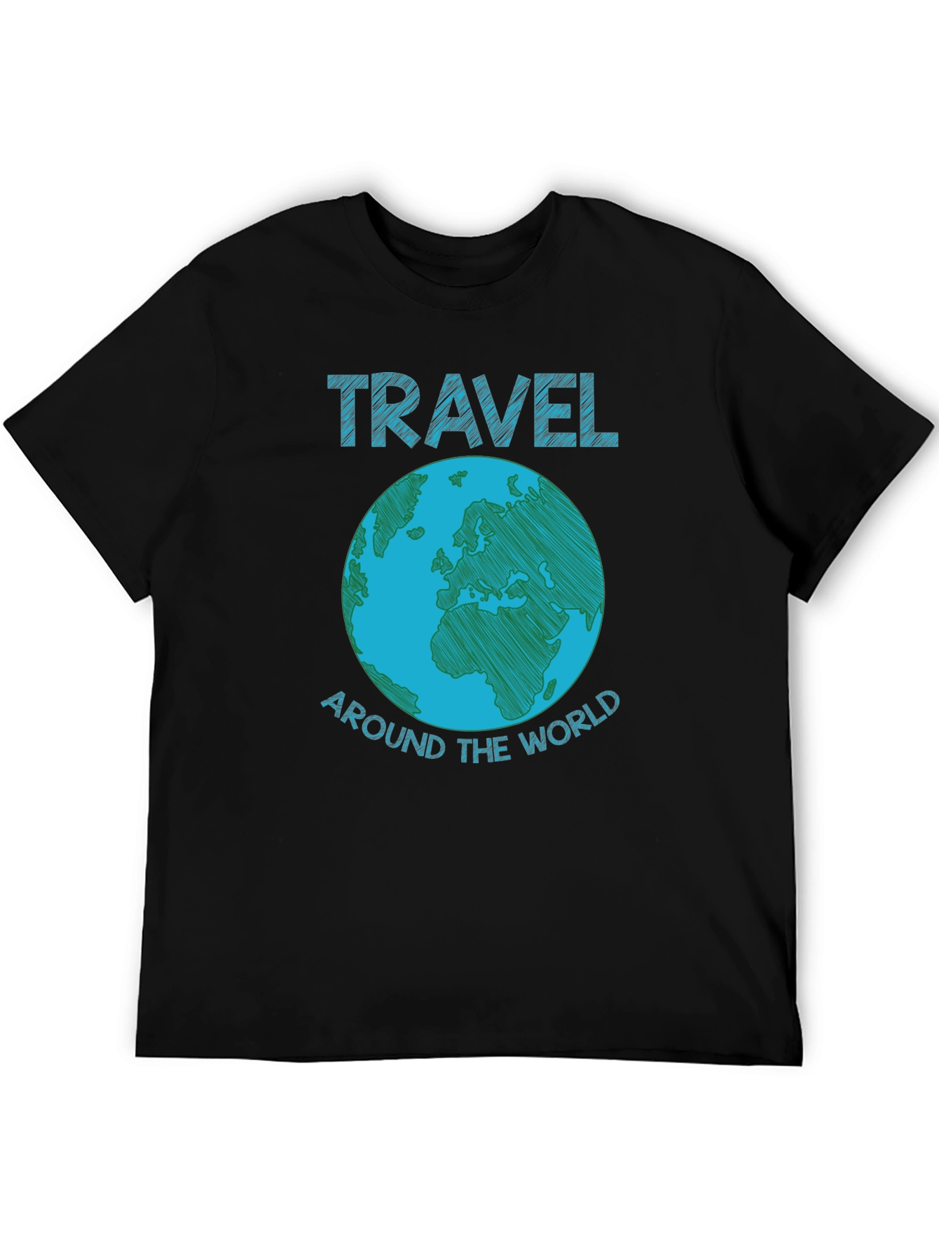 Travel Around the World Graphic T-Shirt