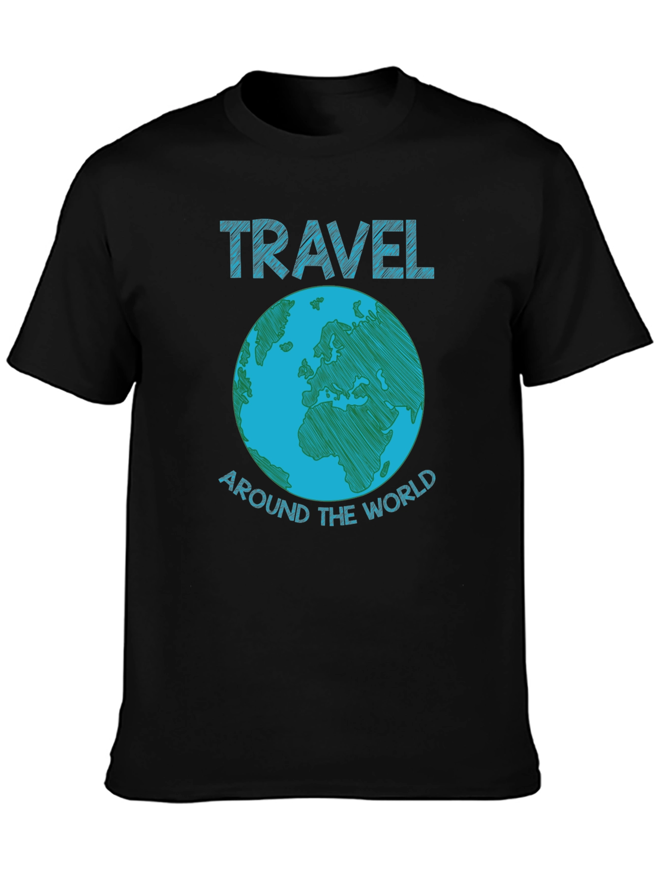 Travel Around the World Graphic T-Shirt