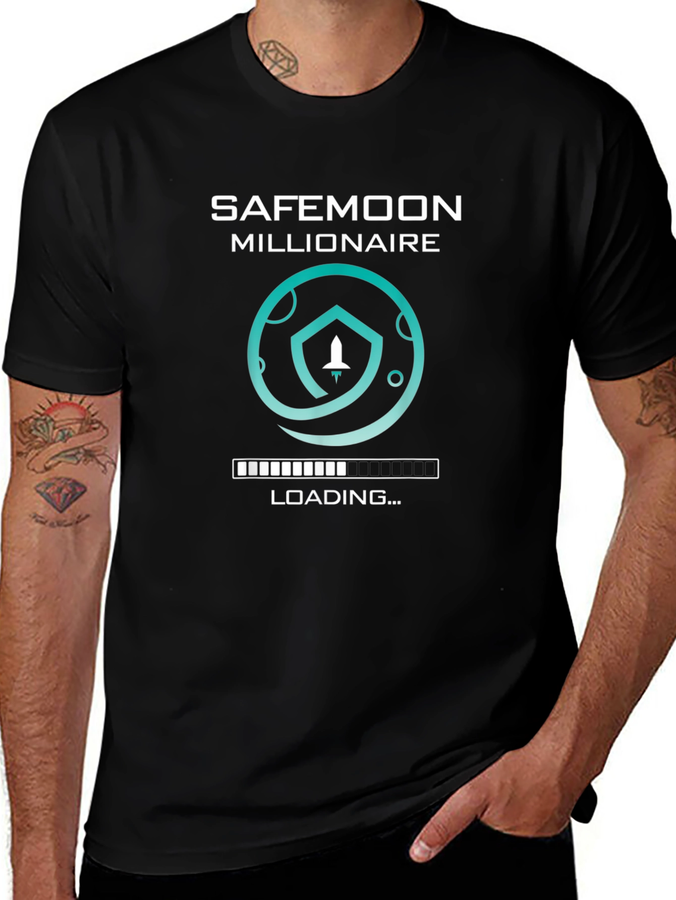 Safemoon Millionaire Loading T-Shirt Crypto HODL