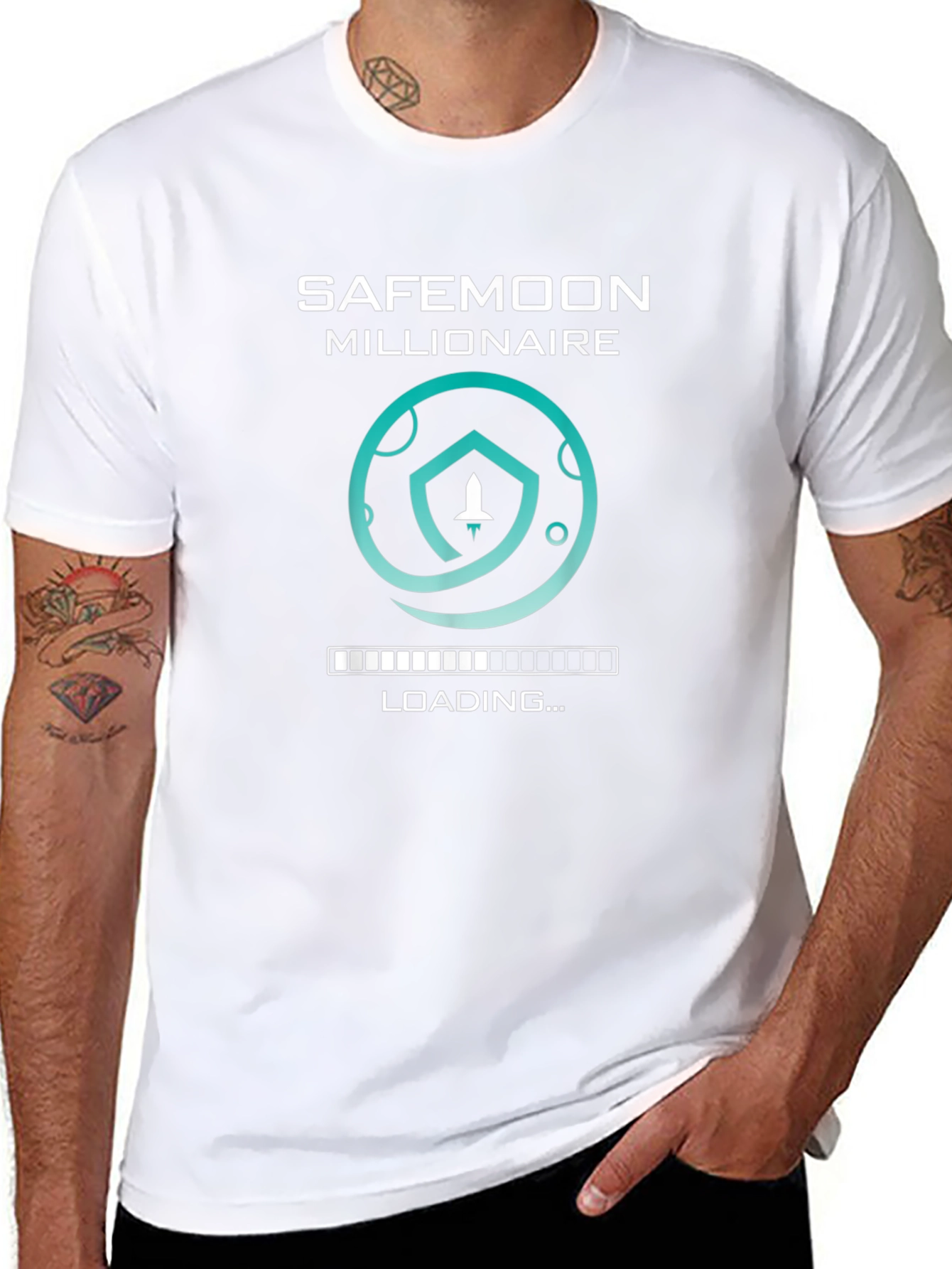 Safemoon Millionaire Loading T-Shirt Crypto HODL