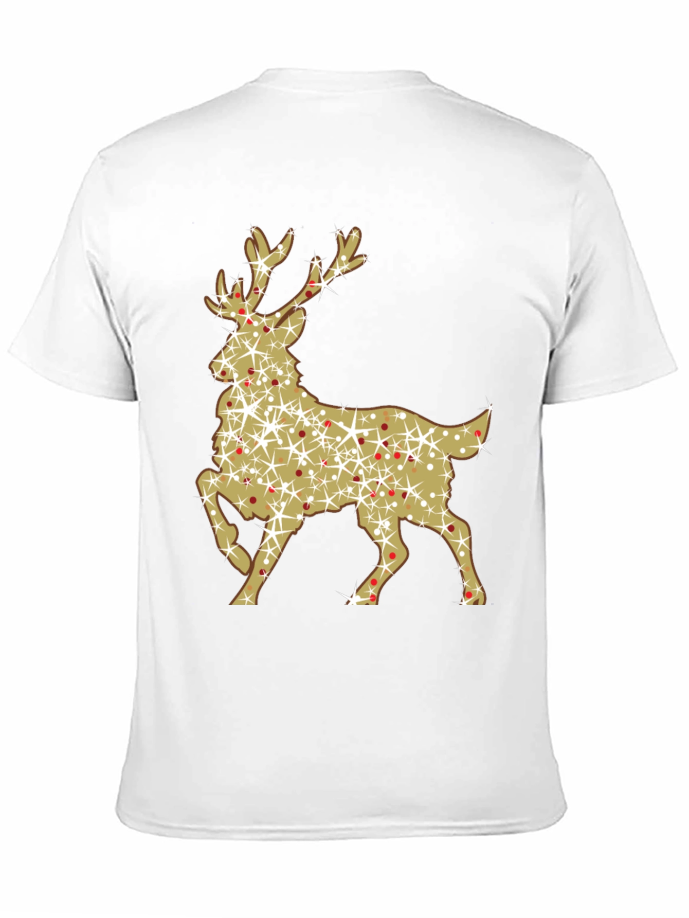 Festive Reindeer Graphic Tee
