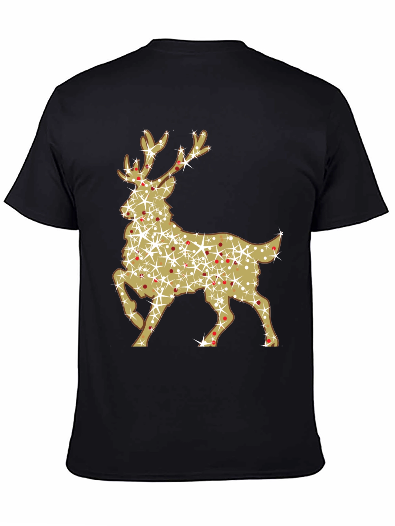 Festive Reindeer Graphic Tee