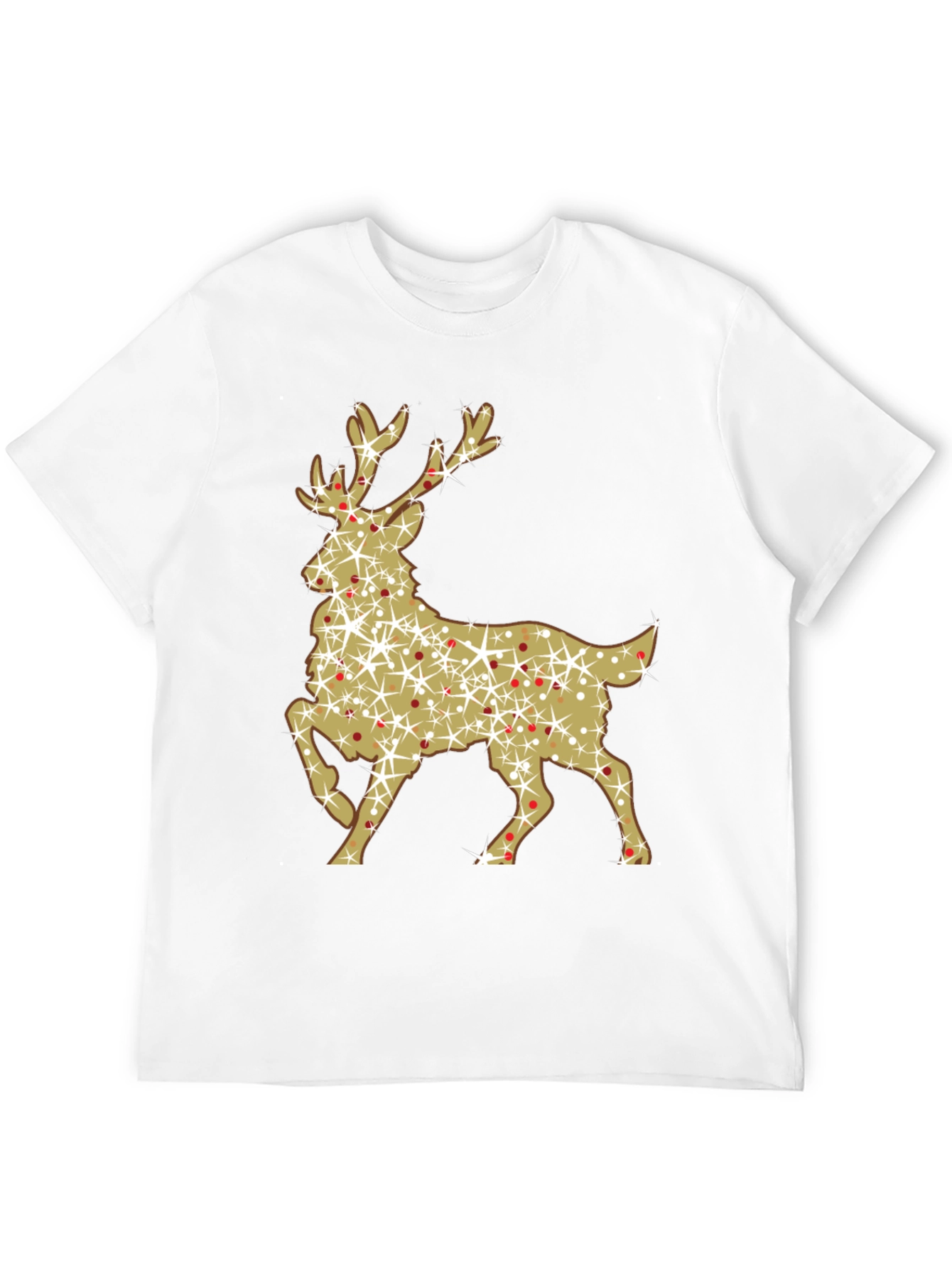 Festive Reindeer Graphic Tee