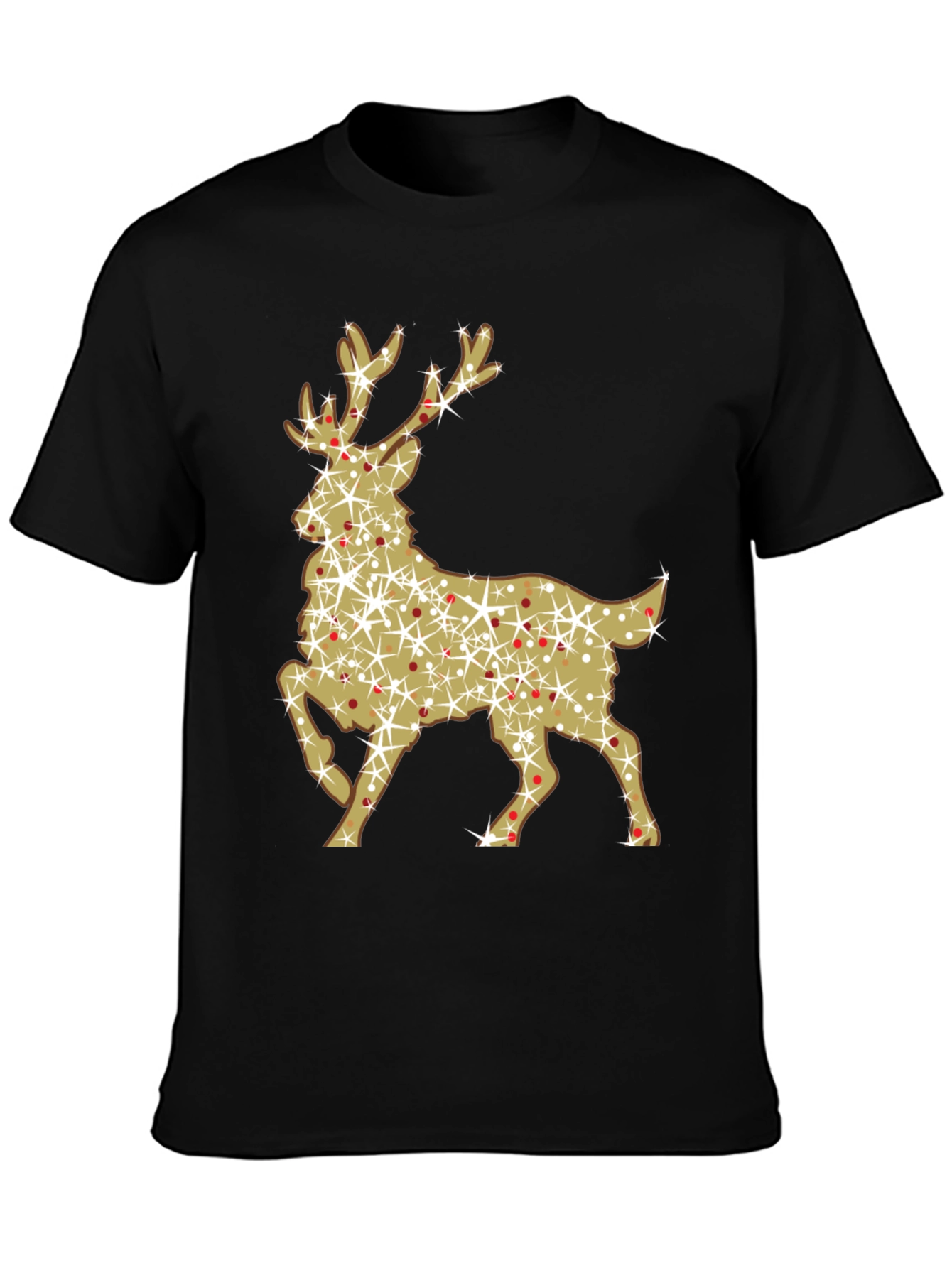 Festive Reindeer Graphic Tee