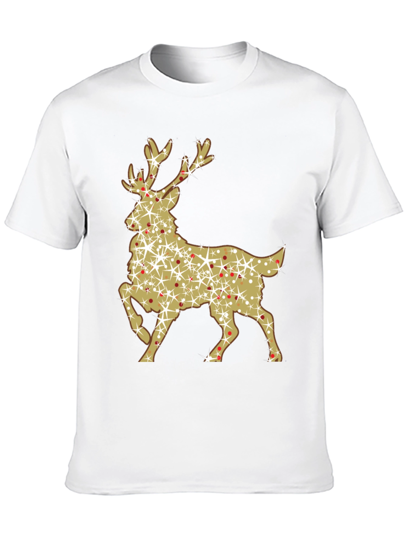Festive Reindeer Graphic Tee