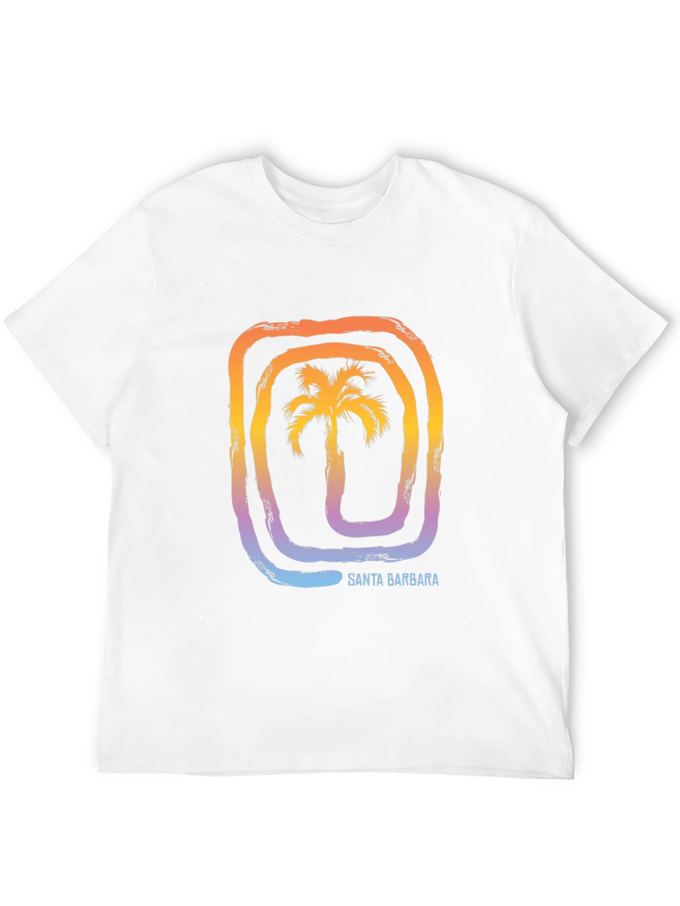 Santa Barbara Palm Tree Graphic Tee