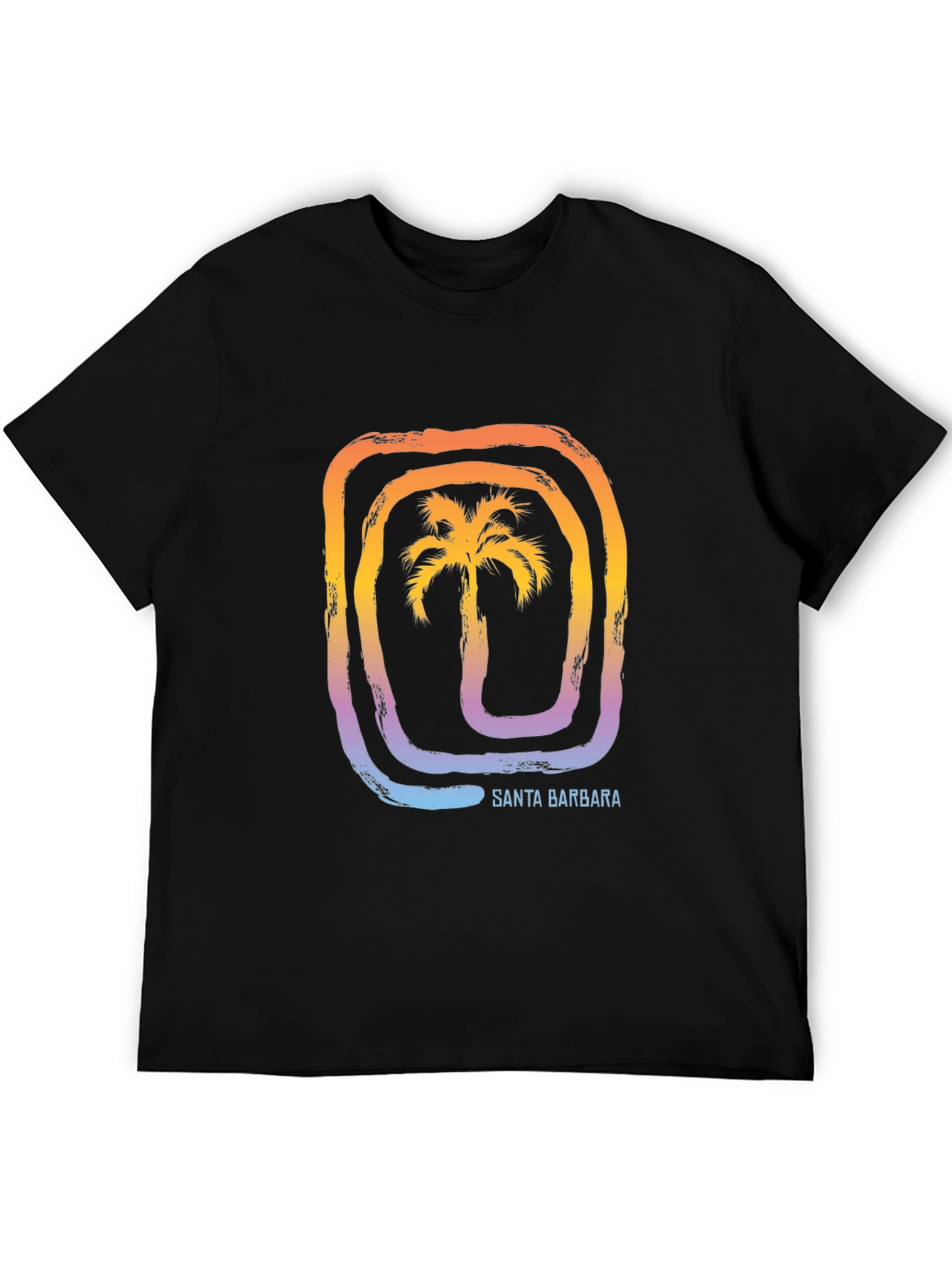 Santa Barbara Palm Tree Graphic Tee