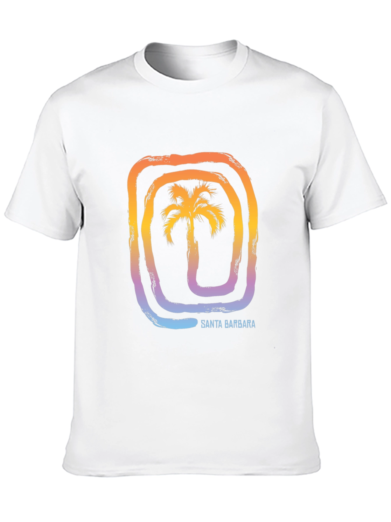 Santa Barbara Palm Tree Graphic Tee