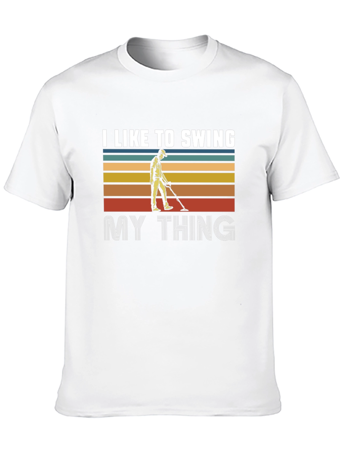 I Like to Swing My Thing Retro T-Shirt